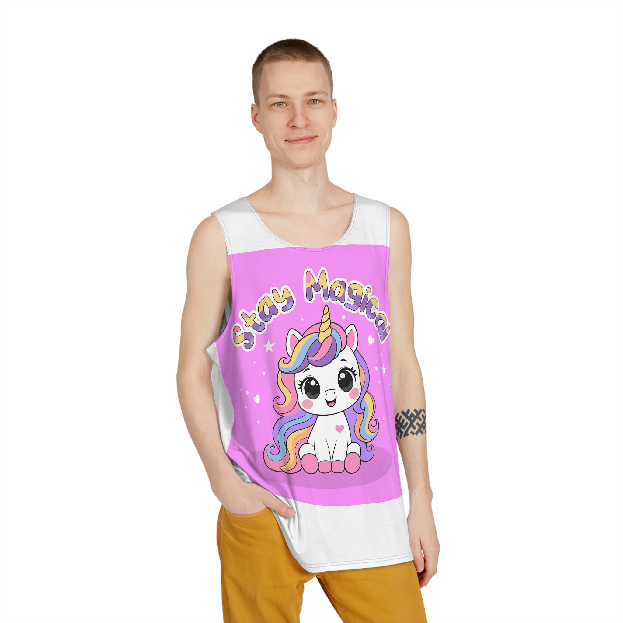 Original Design A4C746 Mens Tank Aop - Image 3