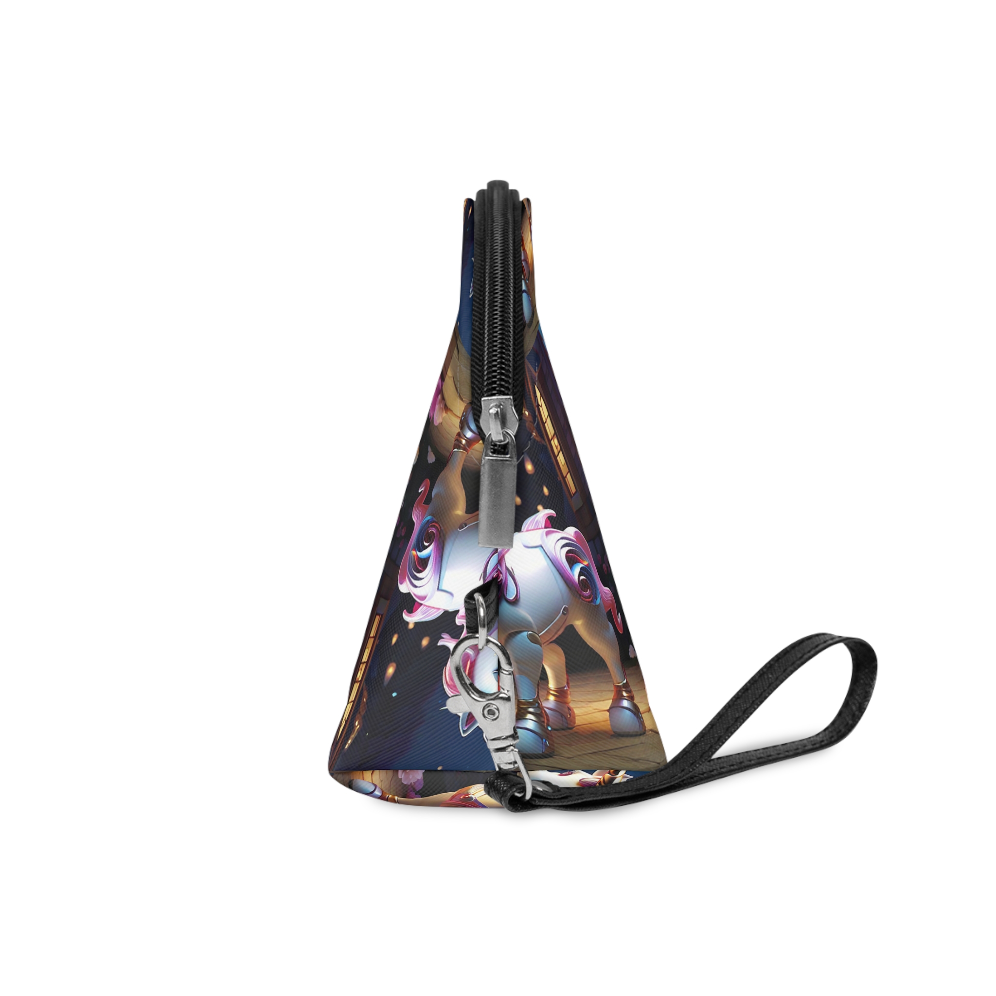 Animated Unicorn Children Generated By Ai (9) Makeup Bag - Image 3