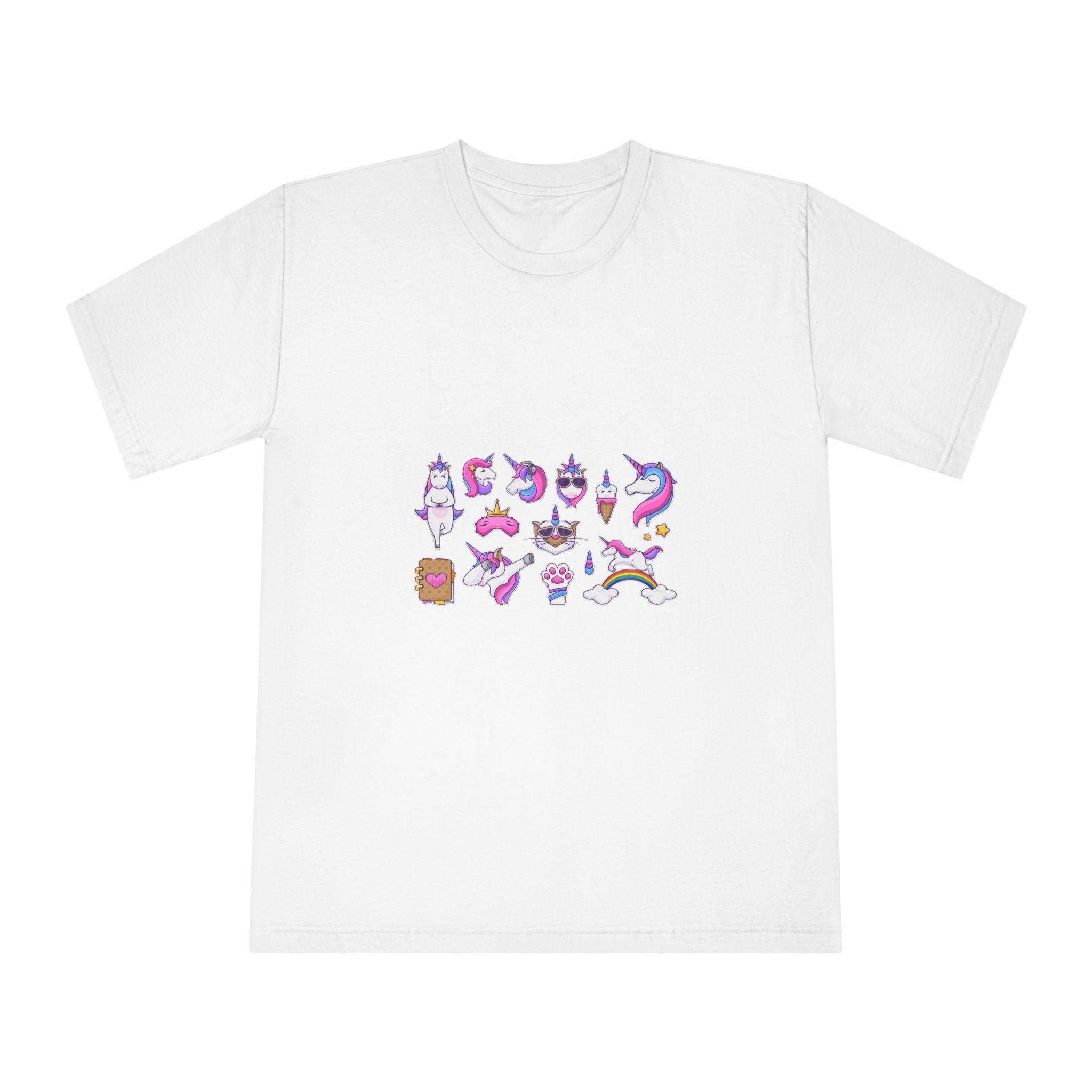 Unicorn V525 Unisex Classic Crewneck T Shirt