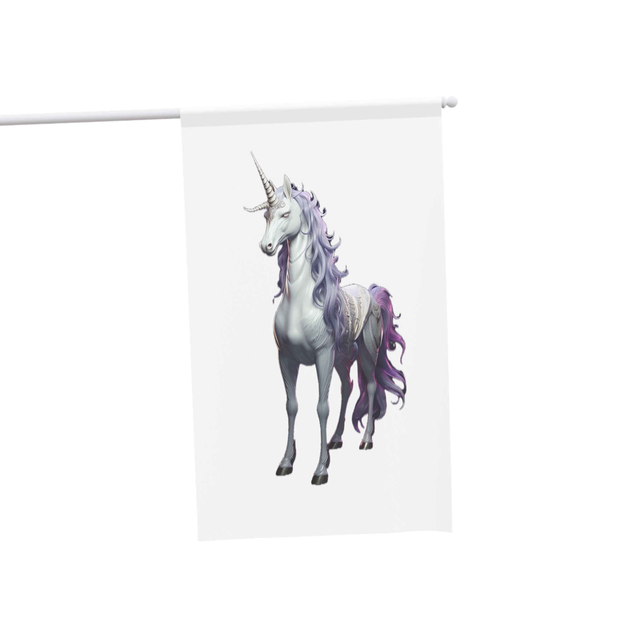 Unicorn With Pink Tone Colors Copy House Banner - Image 3