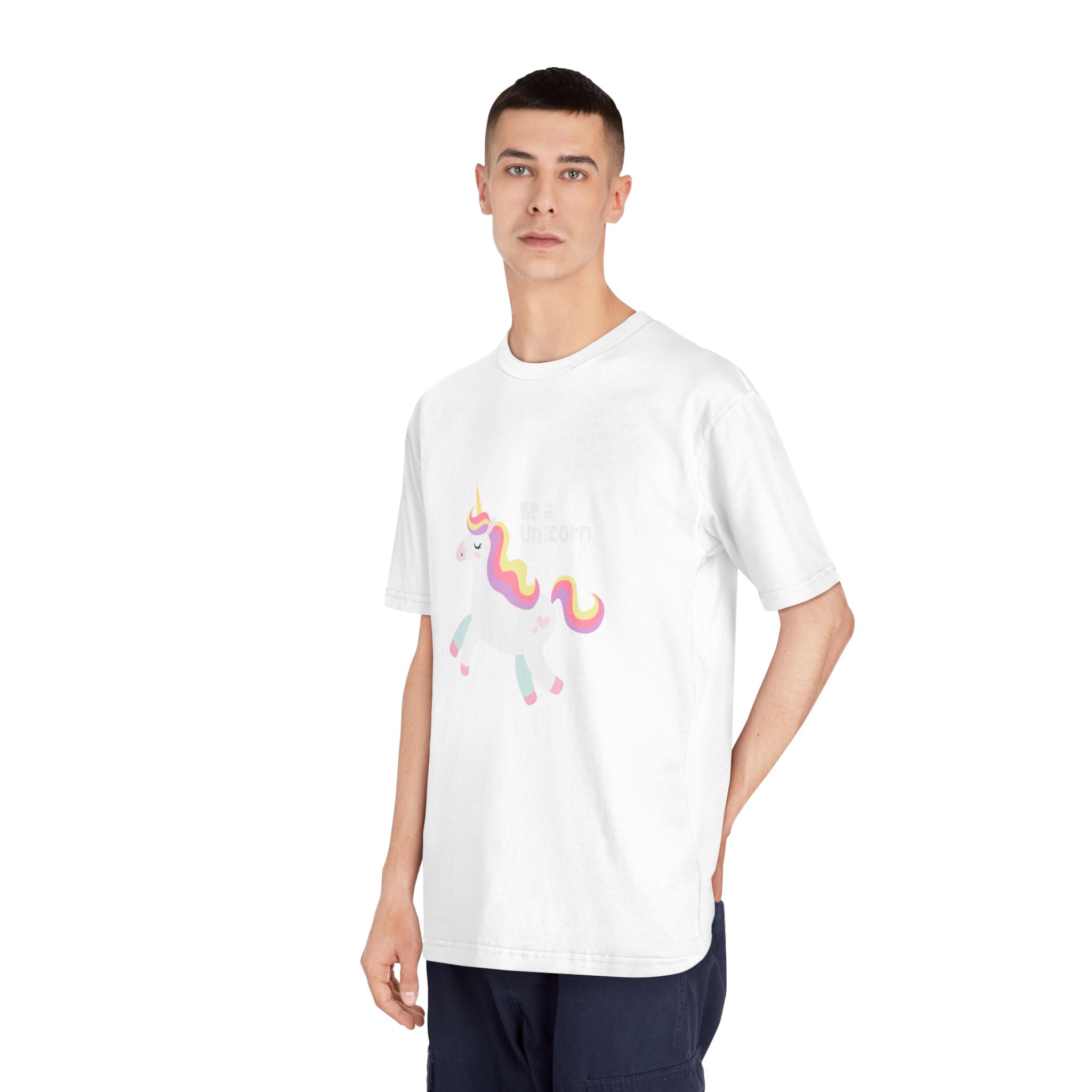 Unicorn V159 Unisex Classic Crewneck T Shirt - Image 4