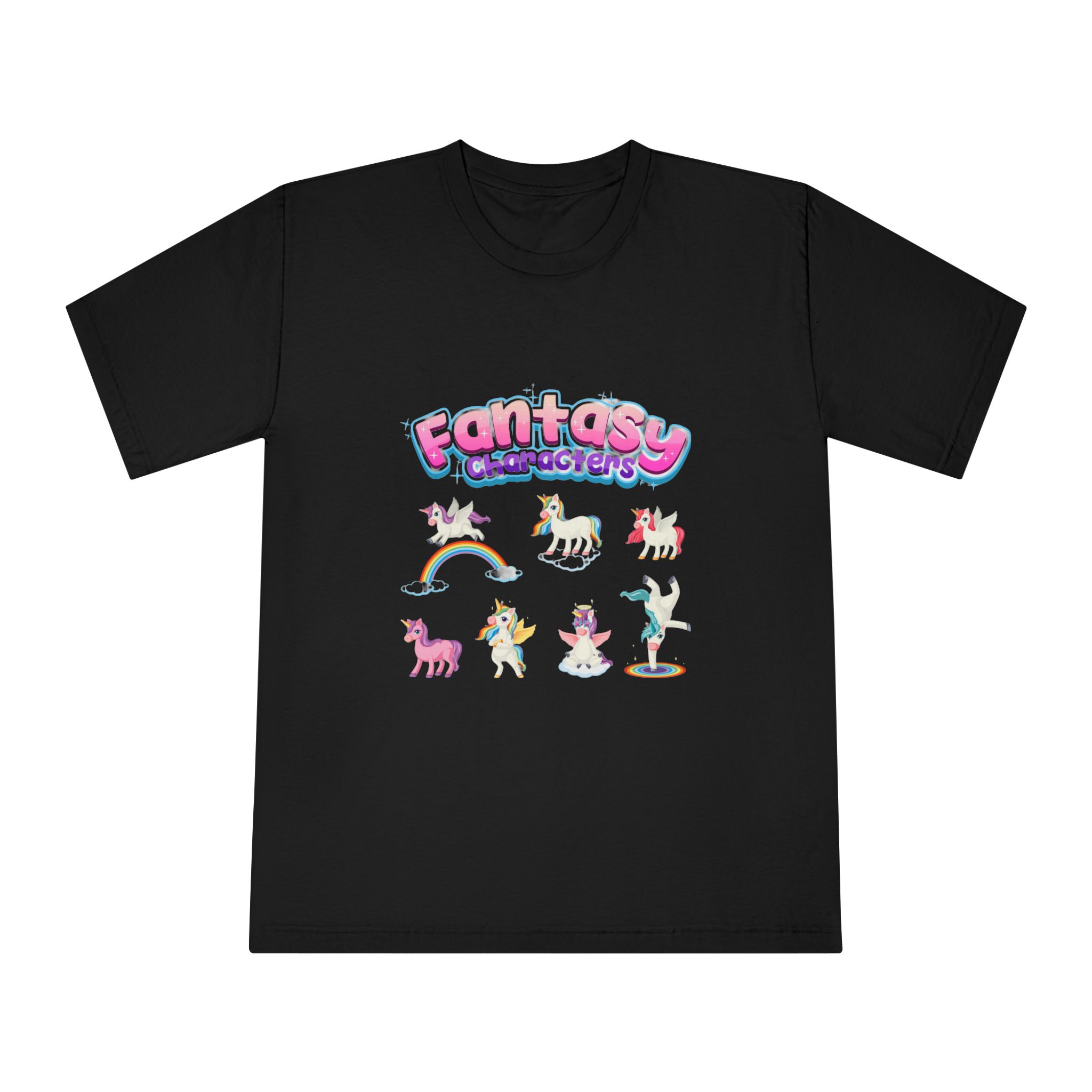 Unicorn V751 Unisex Classic Crewneck T Shirt - Image 5
