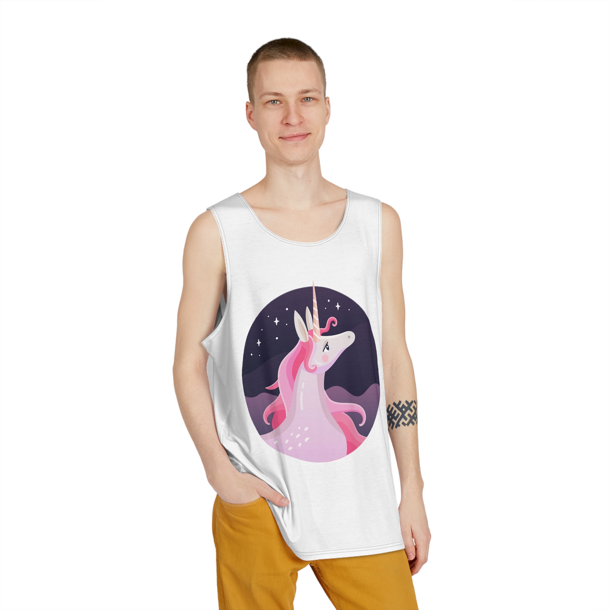 Unicorn V288 Mens Tank Aop - Image 3