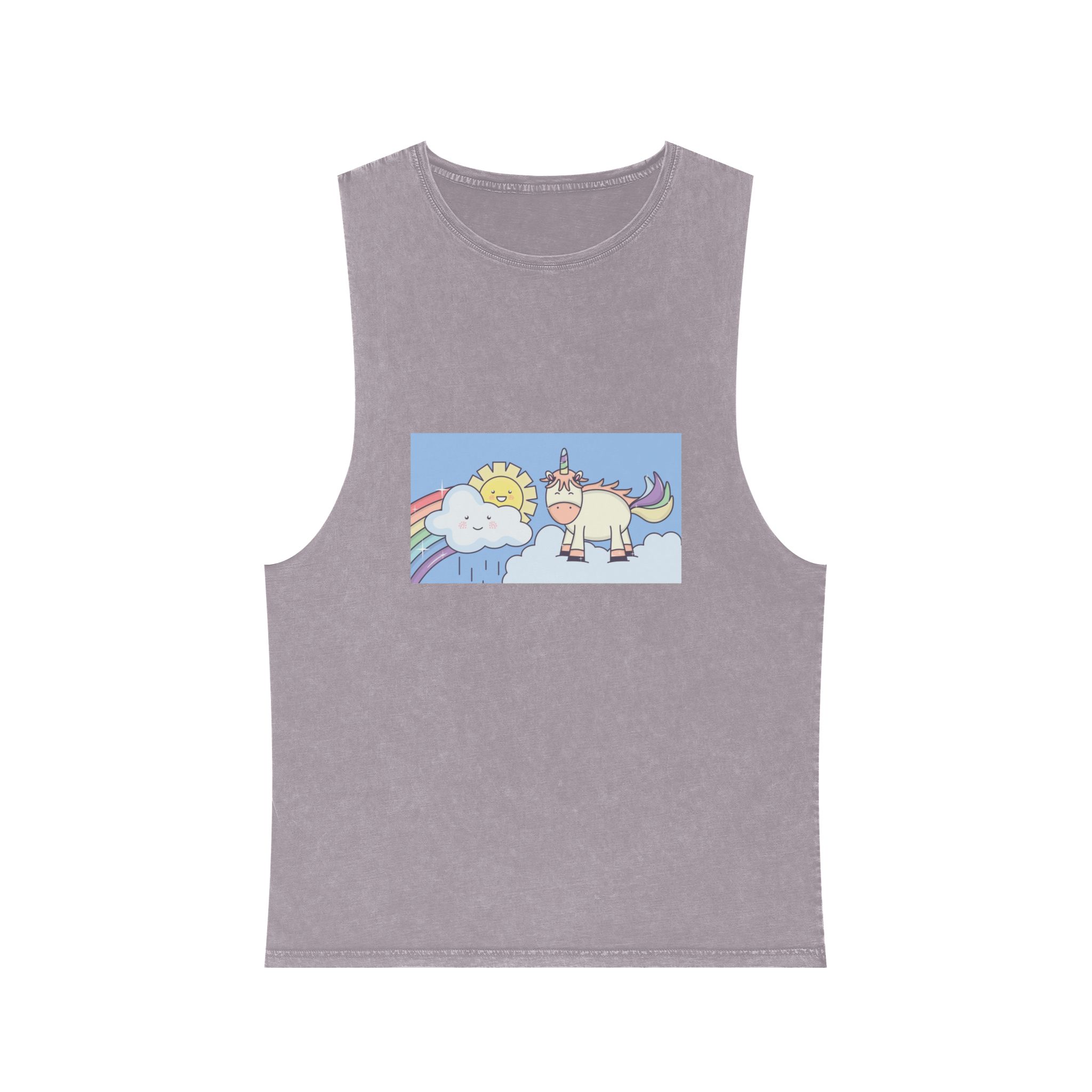 Unicorn V354 Unisex Stonewash Tank Top - Image 17