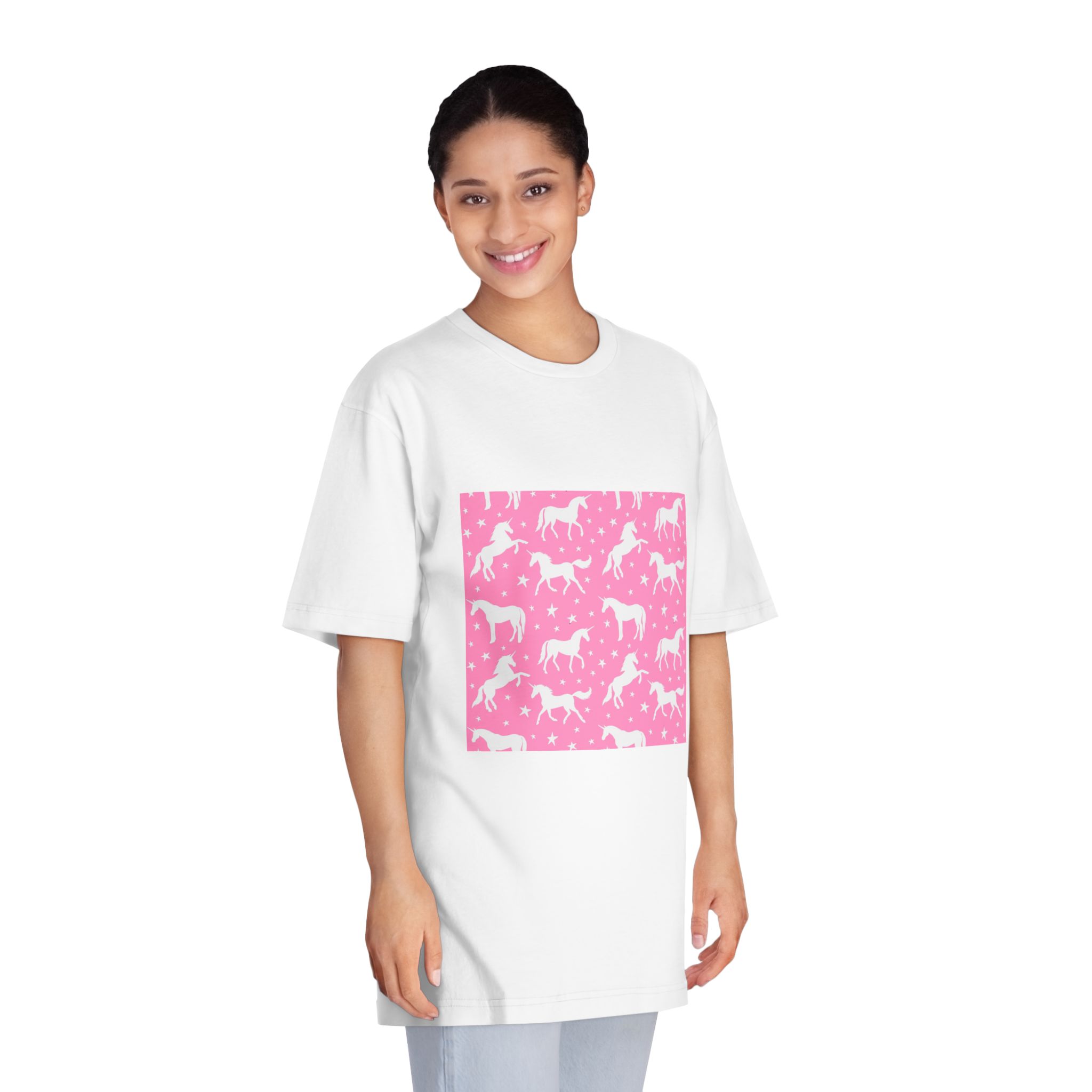 Unicorn V724 Unisex Classic Crewneck T Shirt - Image 3