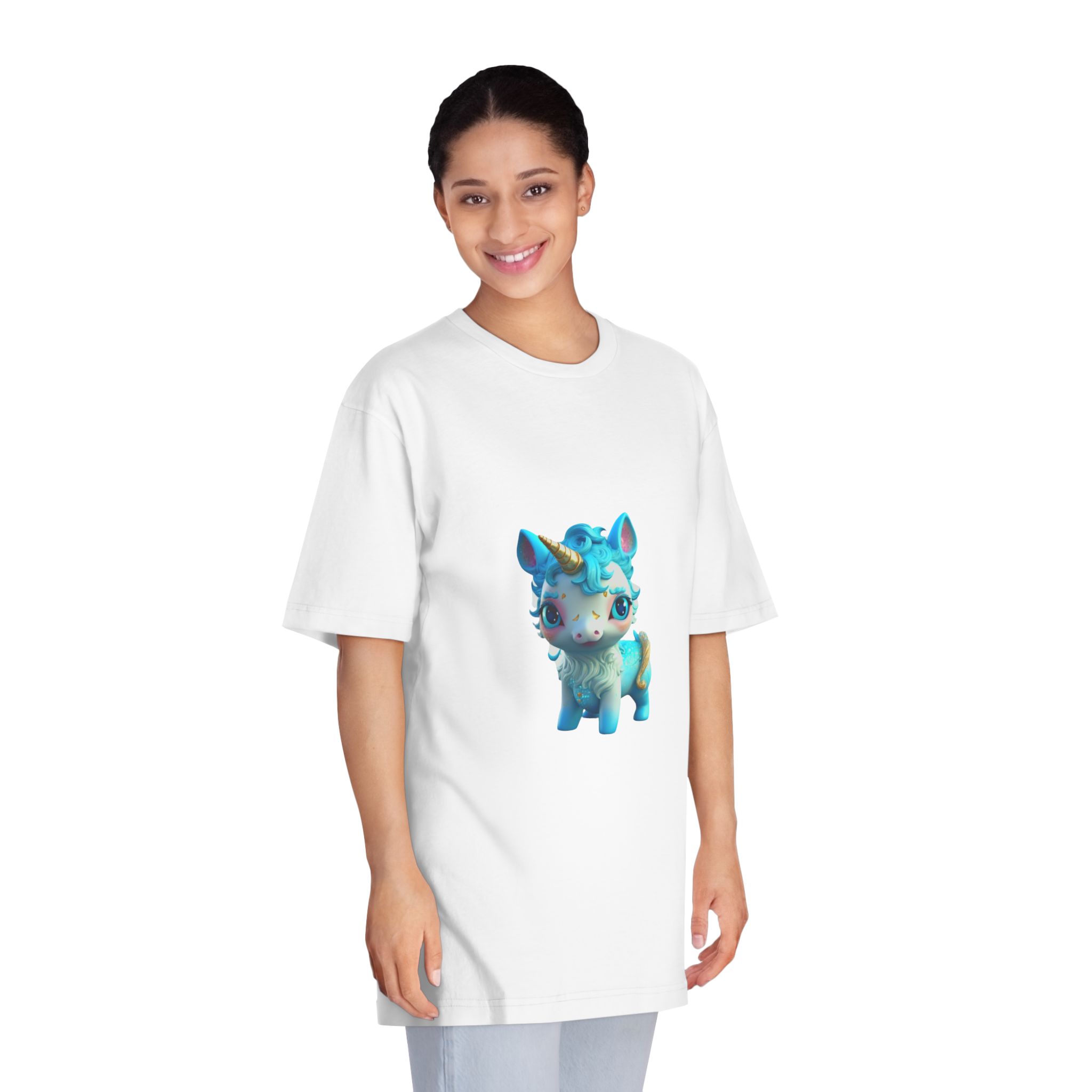 Unicorns 300 Unisex Classic Crewneck T Shirt - Image 3