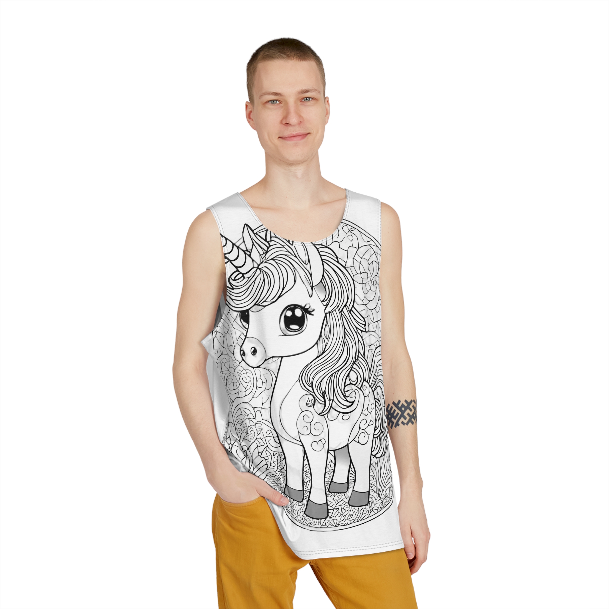 Unicorns 232 Mens Tank Aop - Image 3