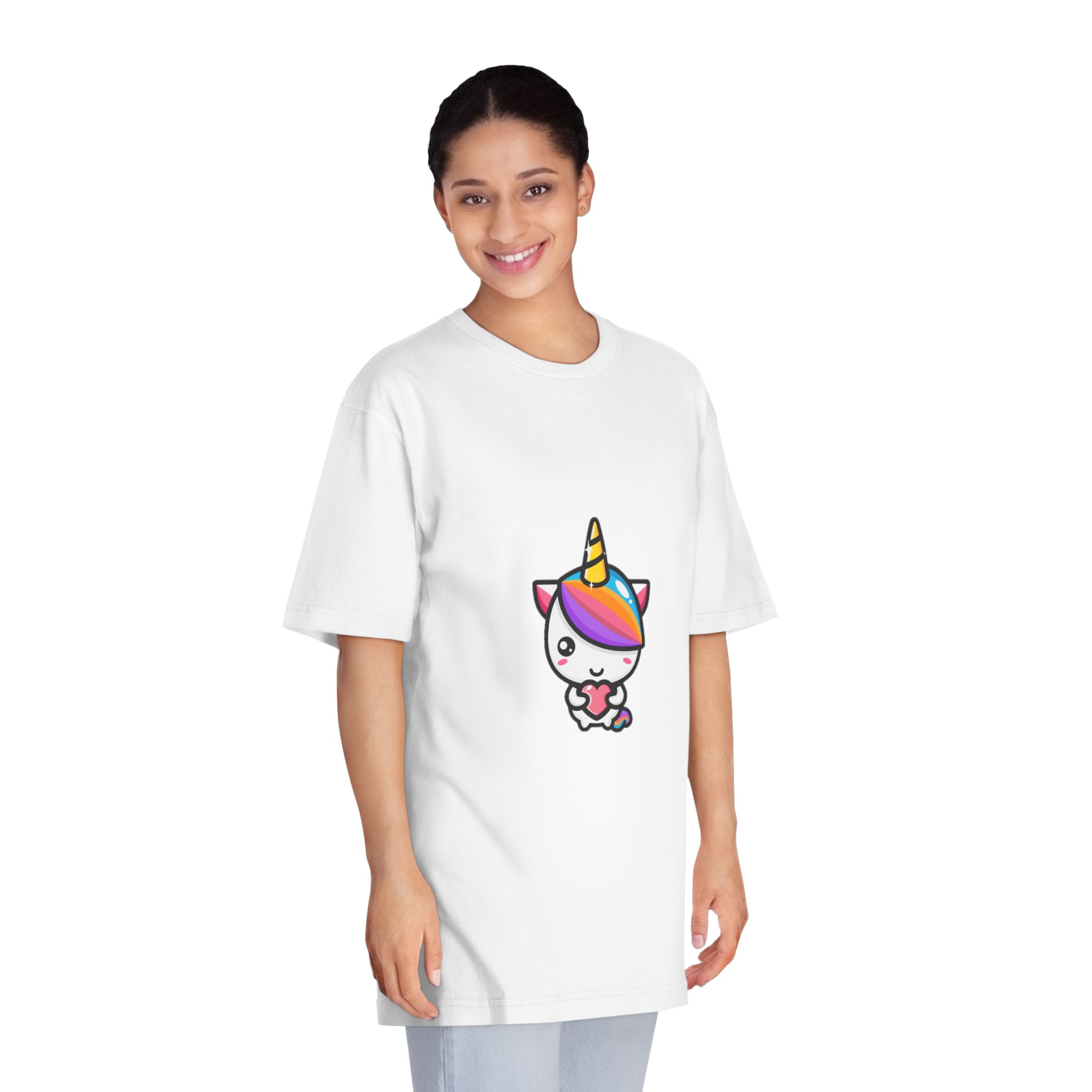 Unicorn V559 Unisex Classic Crewneck T Shirt - Image 3