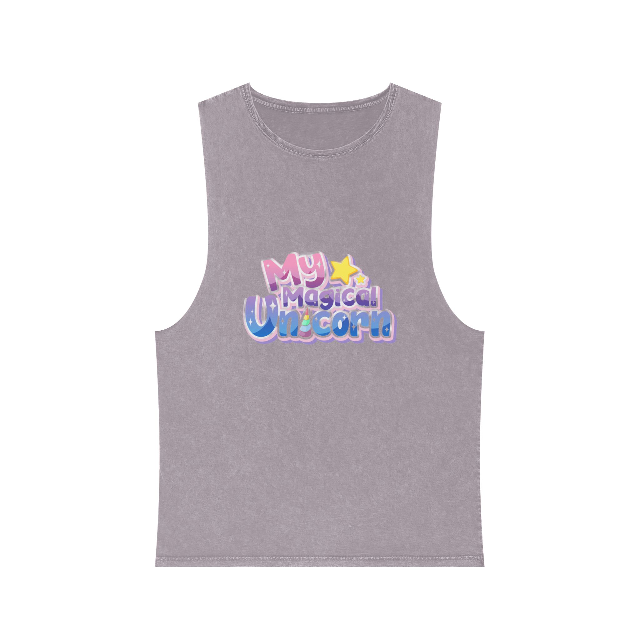 My Magical Unicorn Unisex Stonewash Tank Top - Image 17