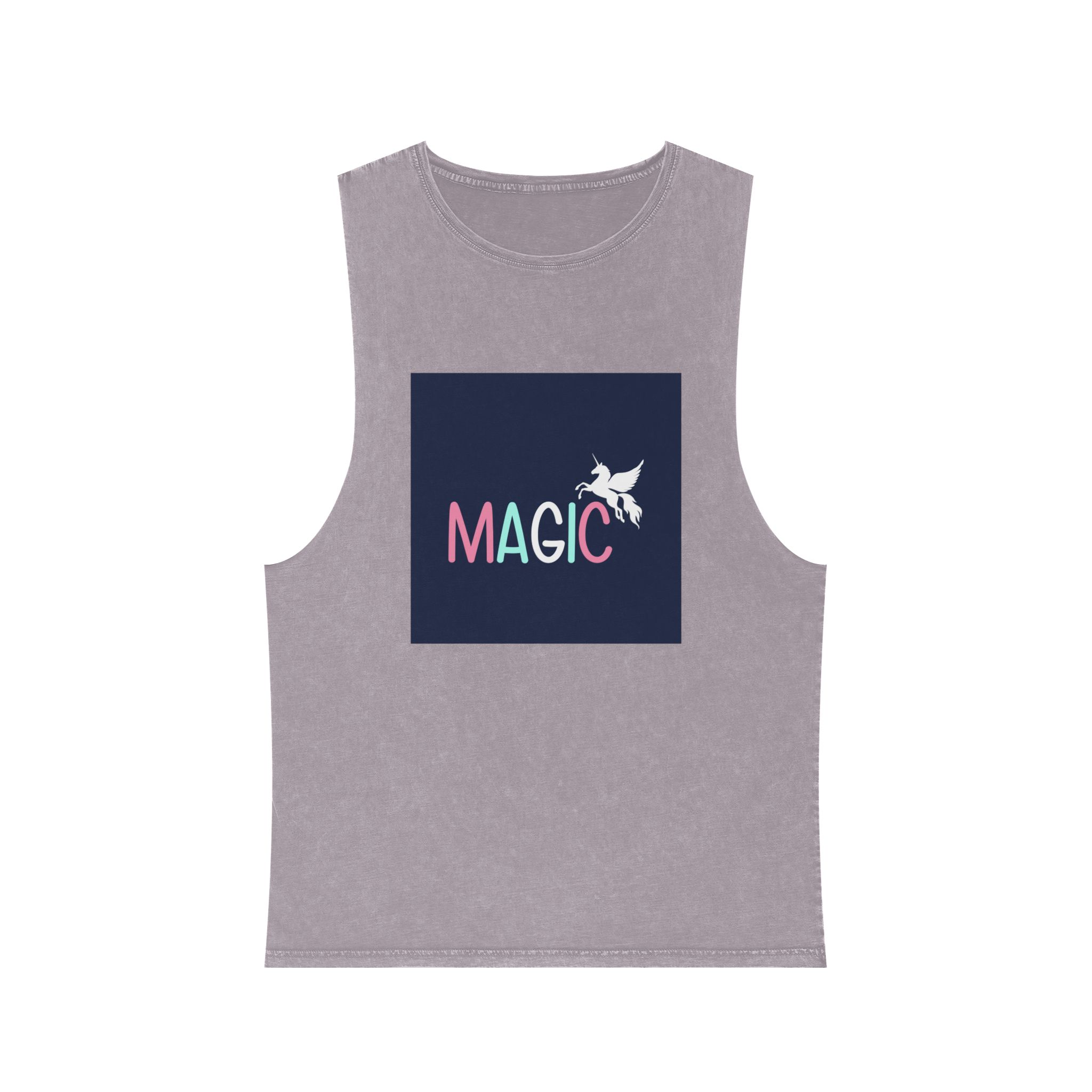 Magic Unisex Stonewash Tank Top - Image 17