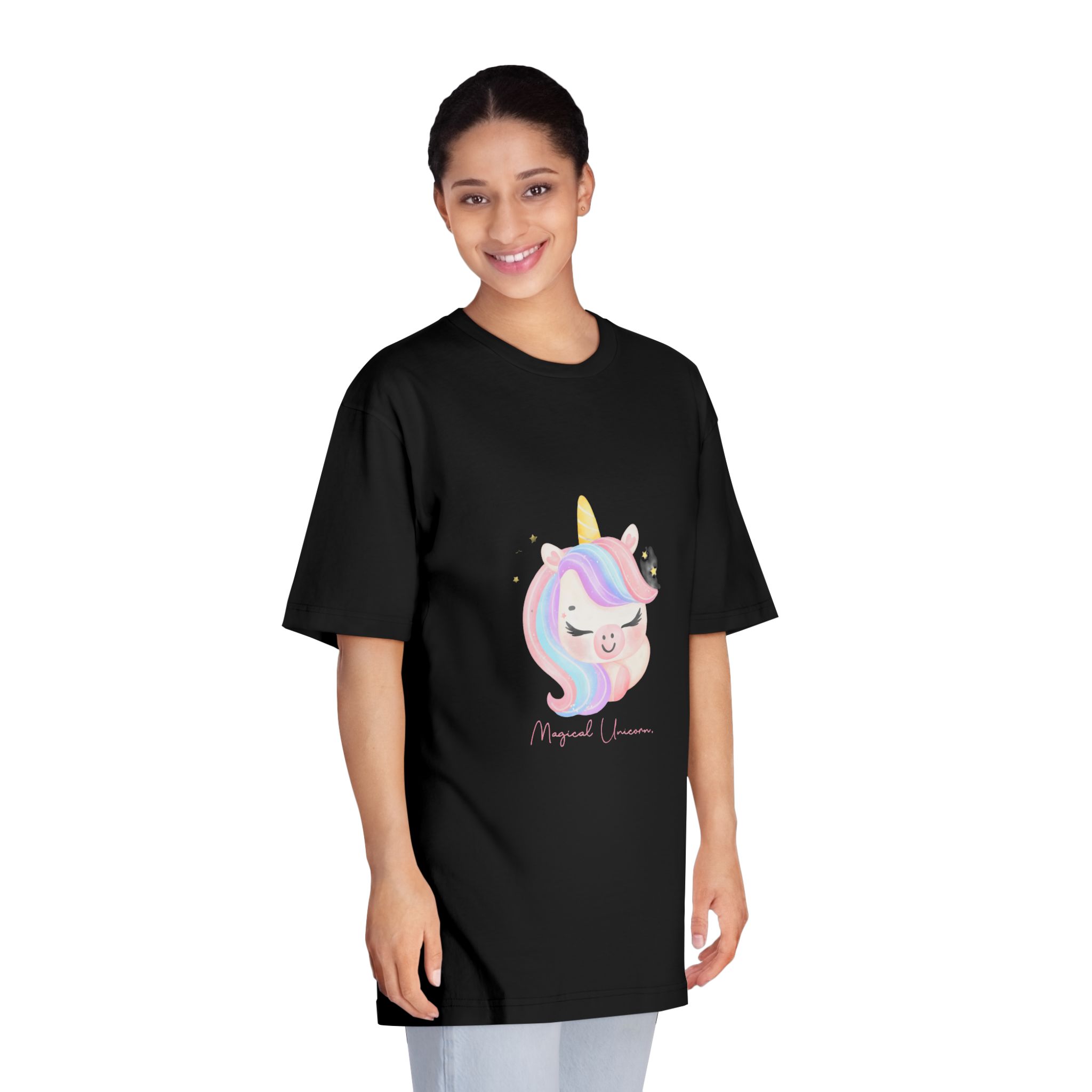 Unicorn V954 Unisex Classic Crewneck T Shirt - Image 7