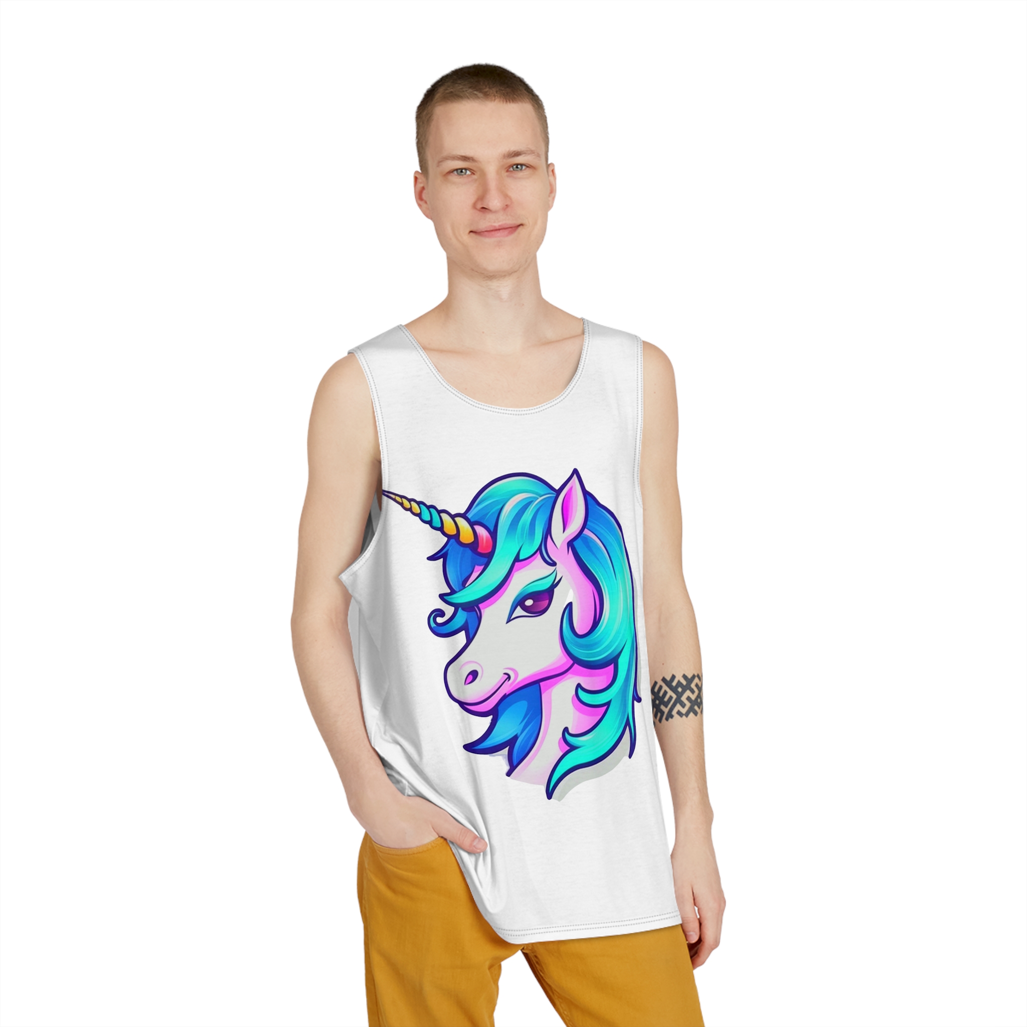 Unicorns 361 Mens Tank Aop - Image 3