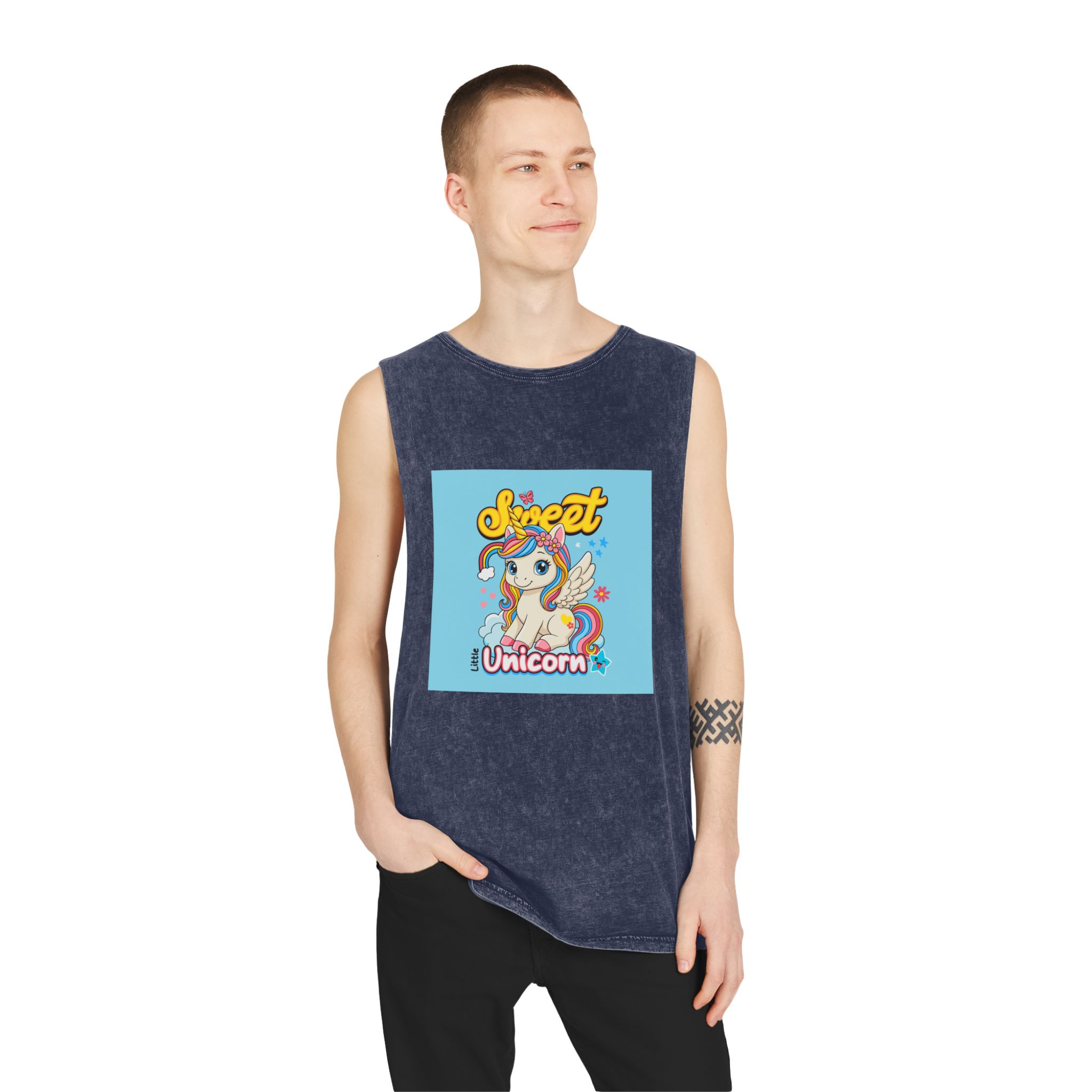 Original Design 2E512B Unisex Stonewash Tank Top - Image 15