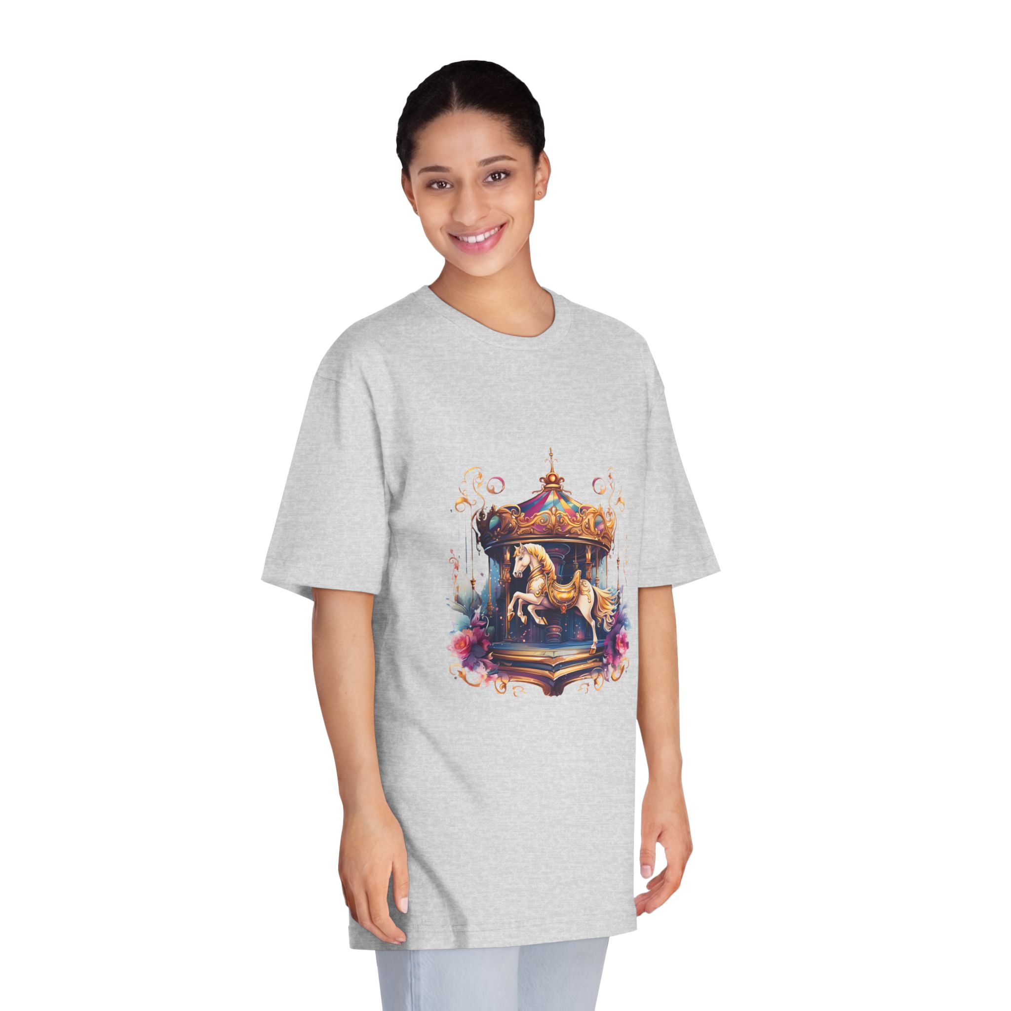 Unicorns 257 Unisex Classic Crewneck T Shirt - Image 15