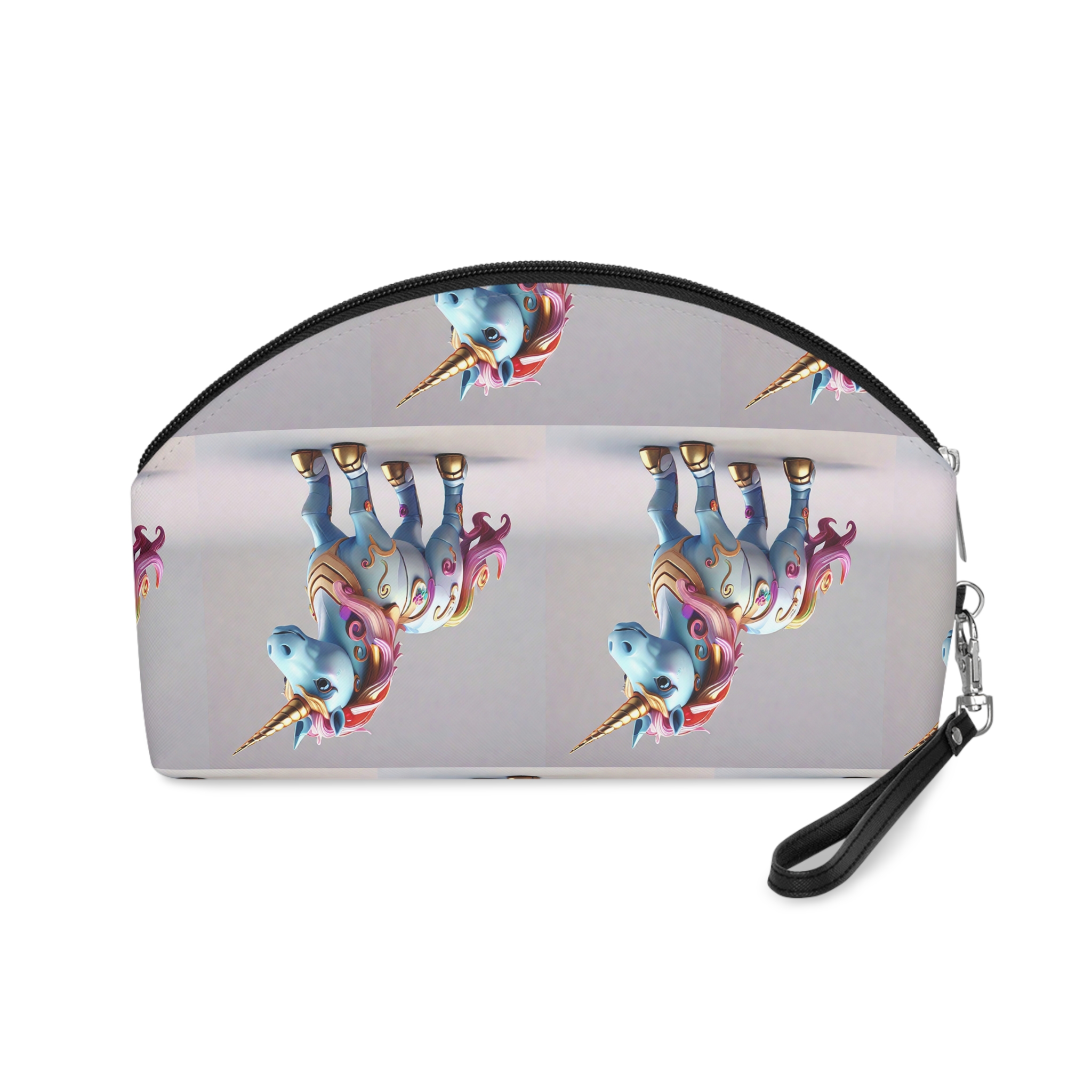 Animated Unicorn Children Generated By Ai (1) Makeup Bag - Image 2