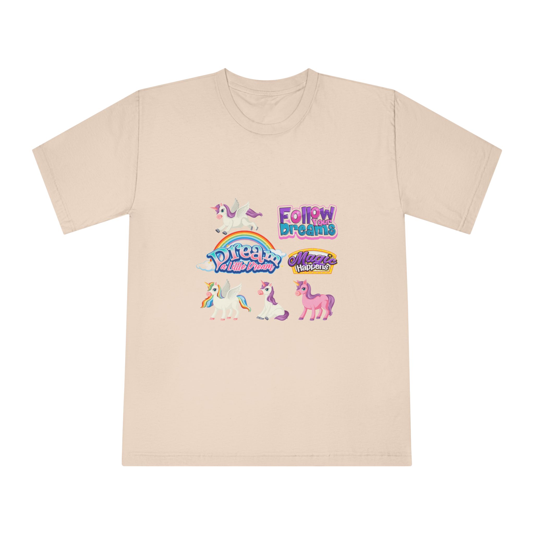 Unicorn V744 Unisex Classic Crewneck T Shirt - Image 9