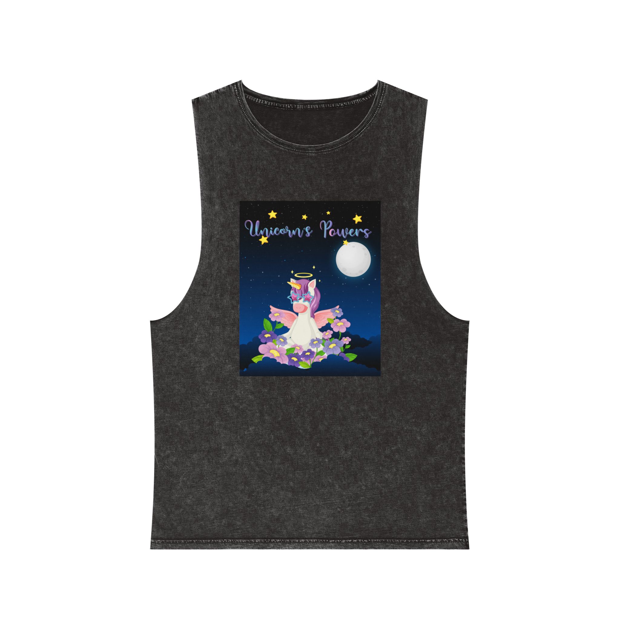 Unicorn V468 Unisex Stonewash Tank Top
