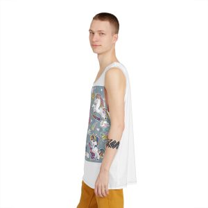 Unicorn V689 Mens Tank Aop