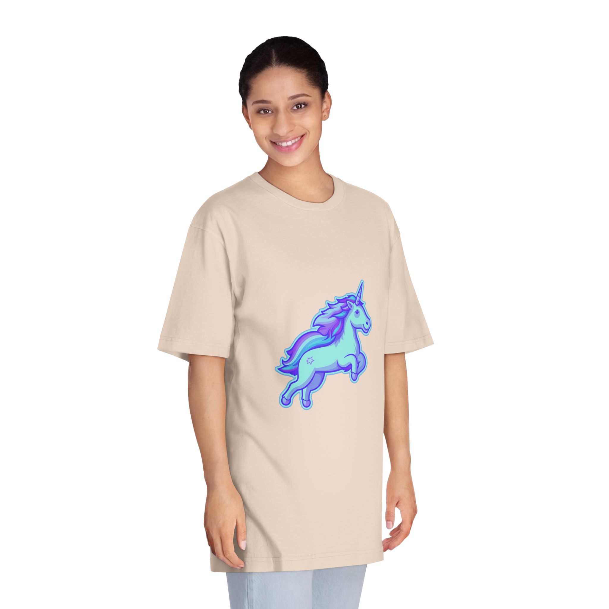 Unicorns 295 Unisex Classic Crewneck T Shirt - Image 11