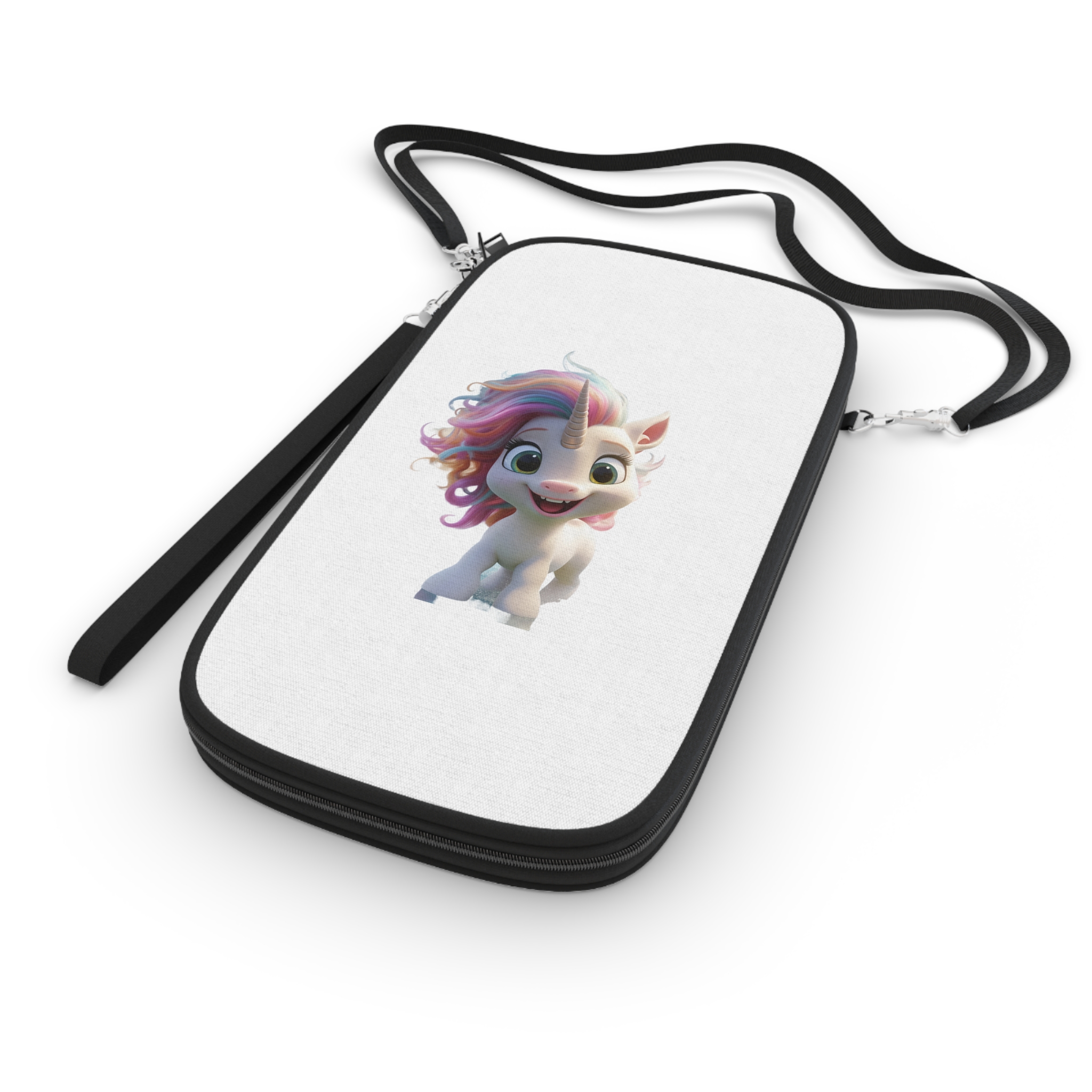 Animated Unicorn Children (2) Fotor Bg Remover 2023110482245 Passport Wallet - Image 3