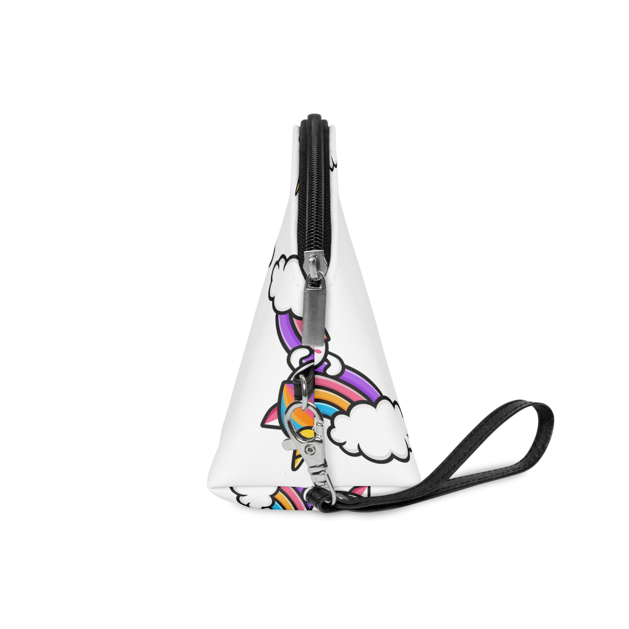 Cute Unicorn Mascot Design (2) Makeup Bag - Image 3