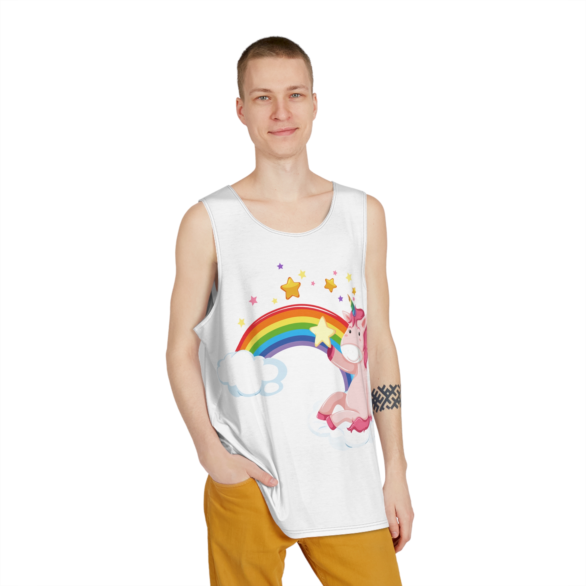 Unicorn V765 Mens Tank Aop - Image 3