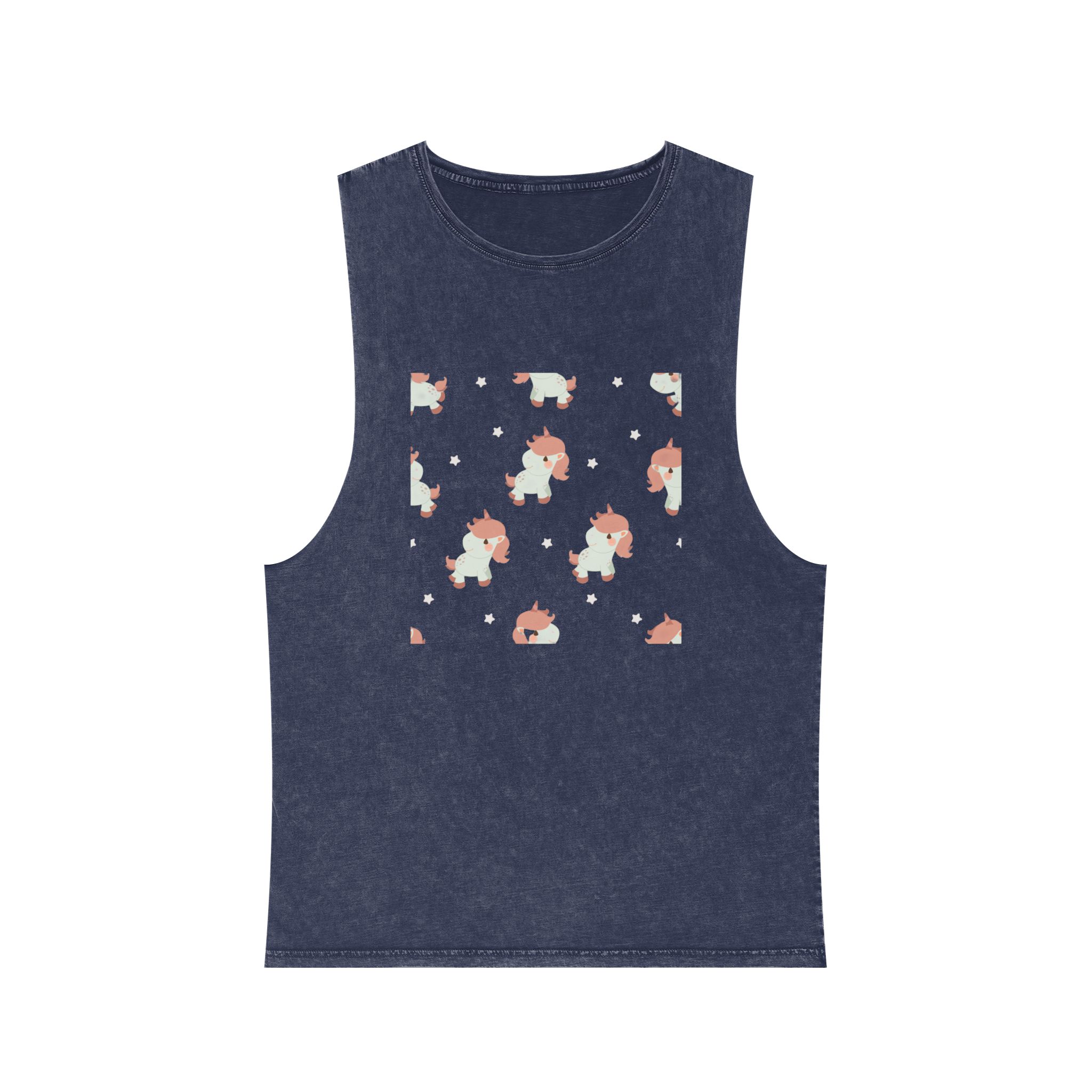 Unicorn V369 Unisex Stonewash Tank Top - Image 13