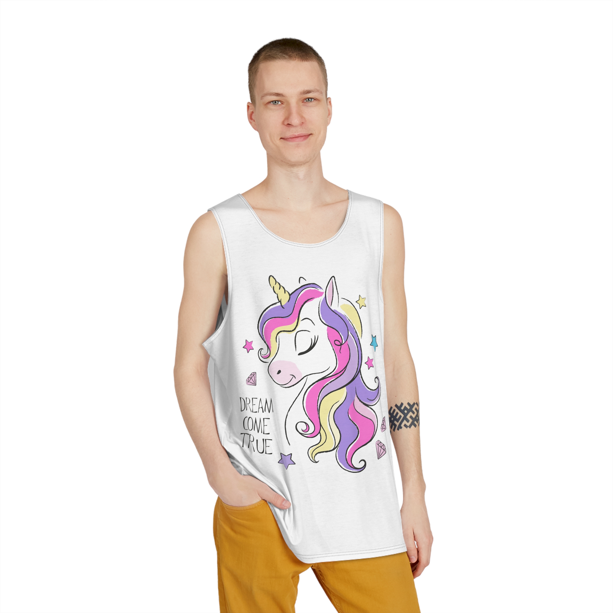 Dream Come True Copia Mens Tank Aop - Image 3