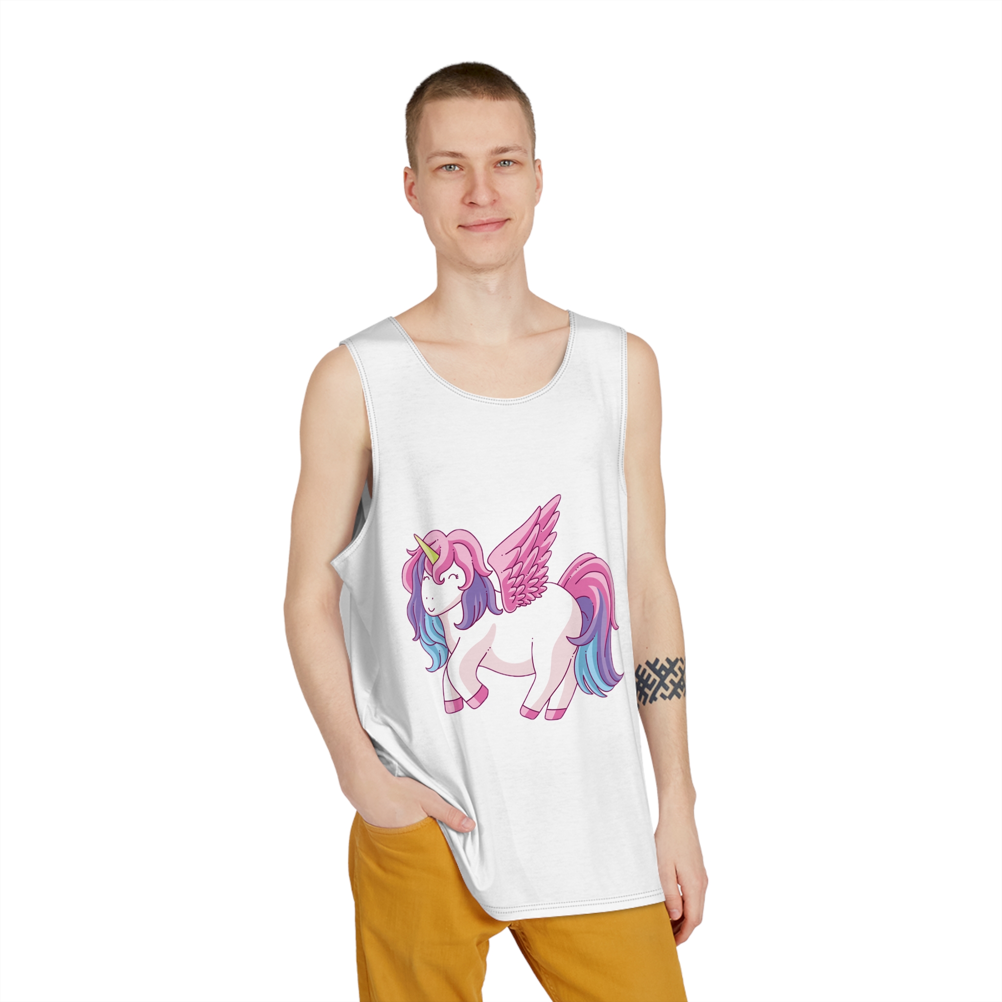 Unicorn V638 Mens Tank Aop - Image 3