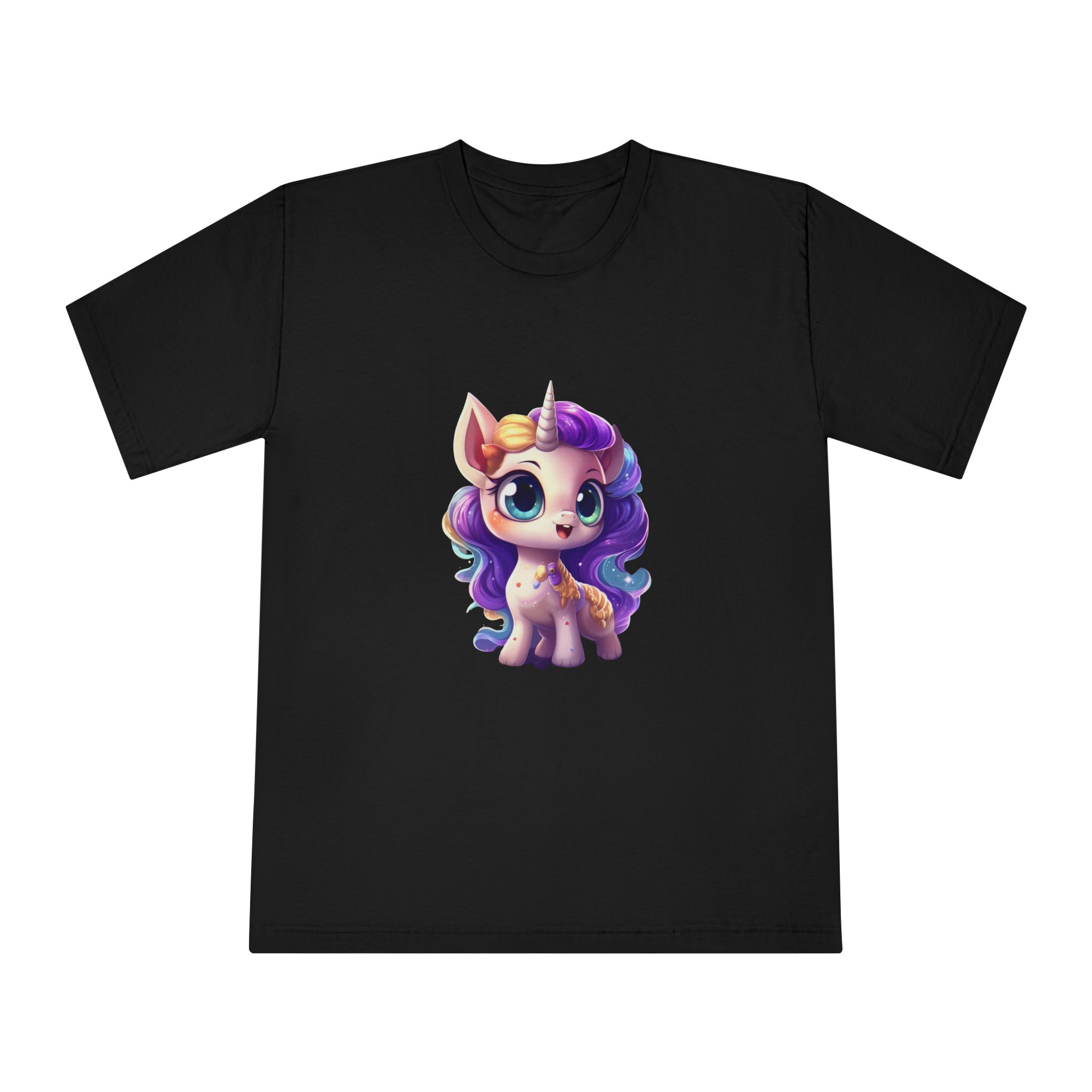 Unicorns 165 Unisex Classic Crewneck T Shirt - Image 5