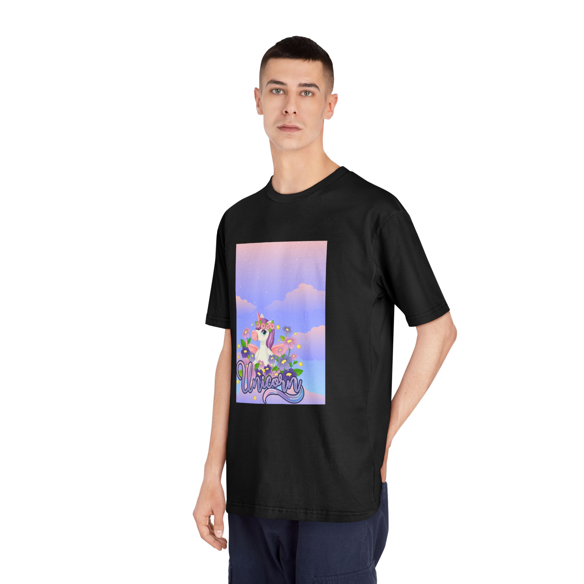 Unicorn V482 Unisex Classic Crewneck T Shirt - Image 8