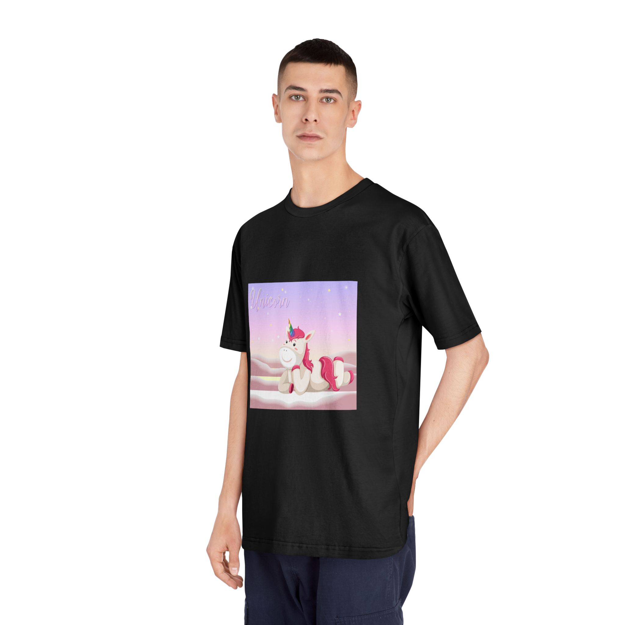 Unicorn V519 Unisex Classic Crewneck T Shirt - Image 8