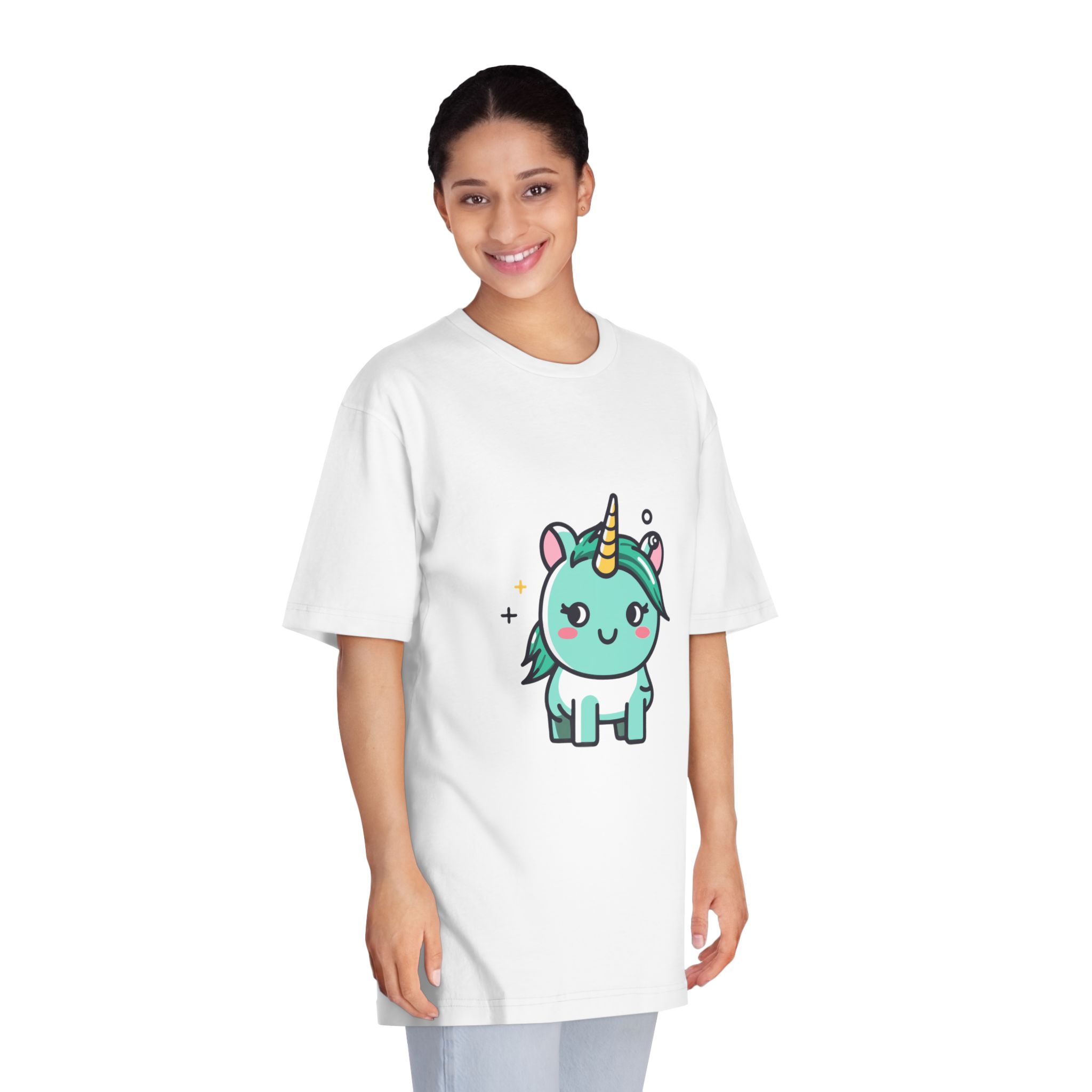 Unicorn V937 Unisex Classic Crewneck T Shirt - Image 3
