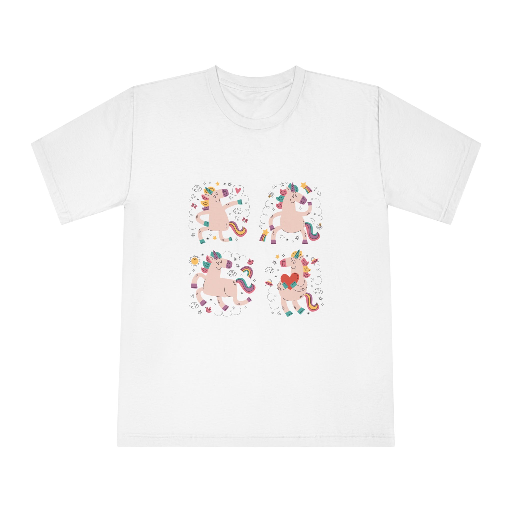 Unicorn V844 Unisex Classic Crewneck T Shirt