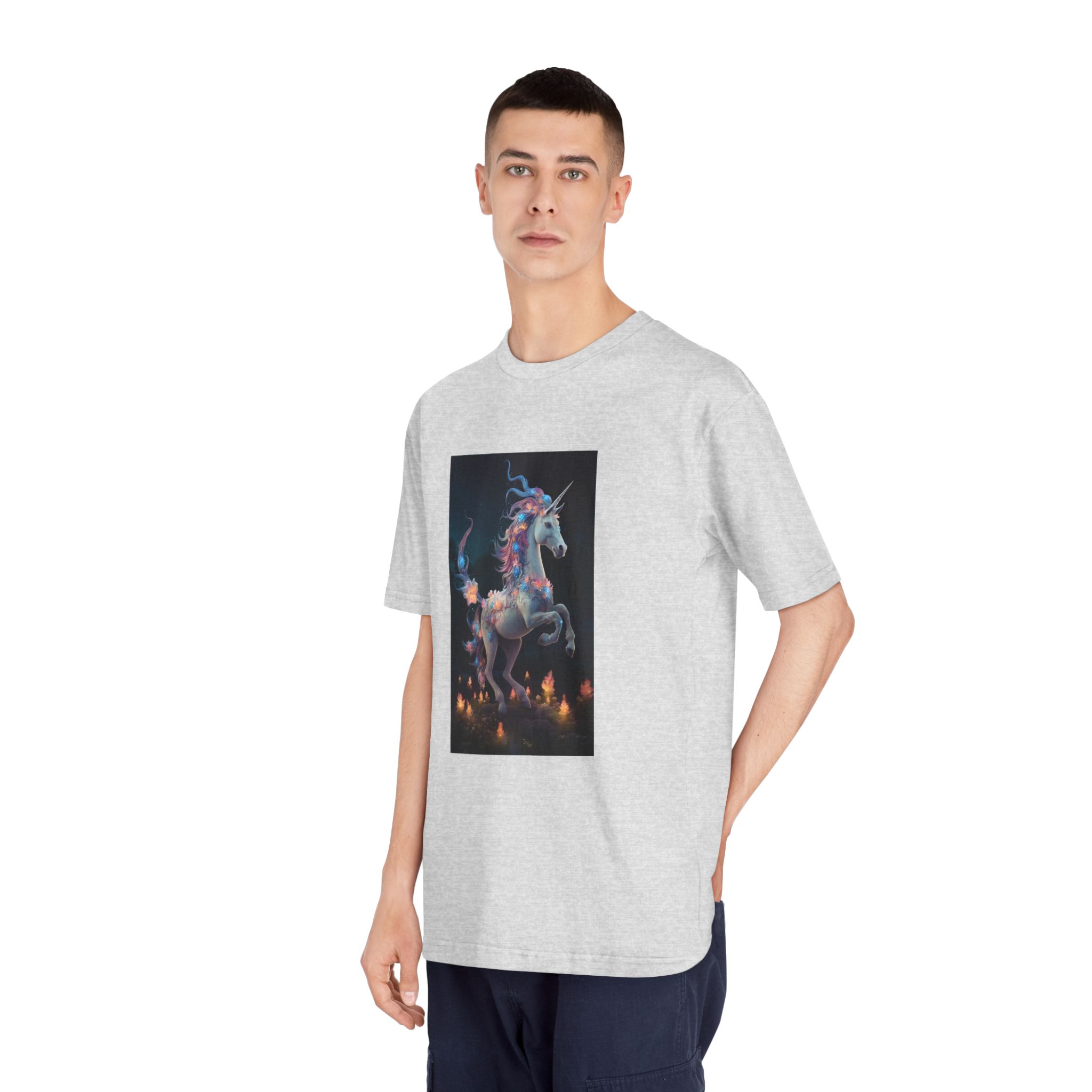 Magical Mythical Unicorn Creature 4 Unisex Classic Crewneck T Shirt - Image 16
