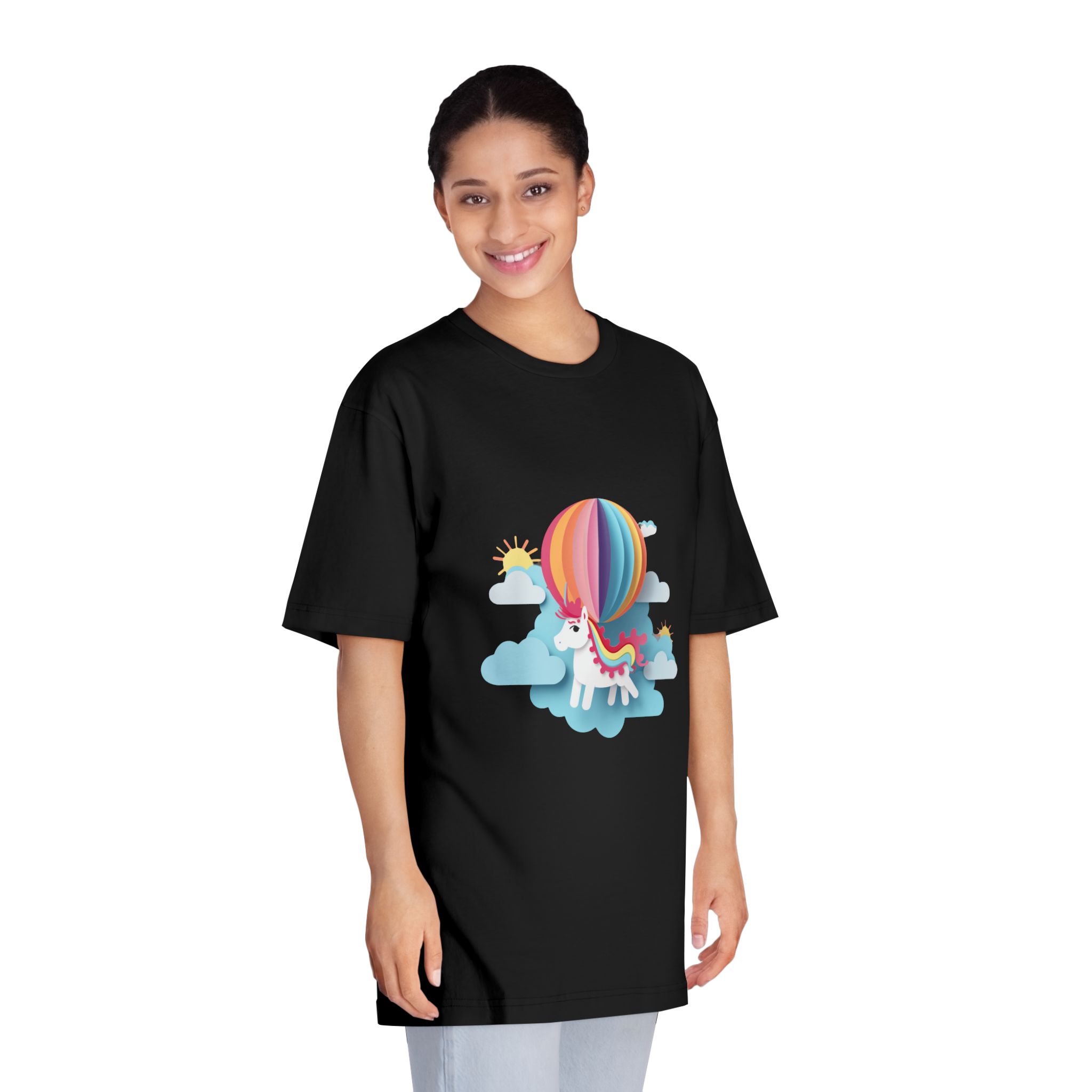 Unicorns 422 Unisex Classic Crewneck T Shirt - Image 7