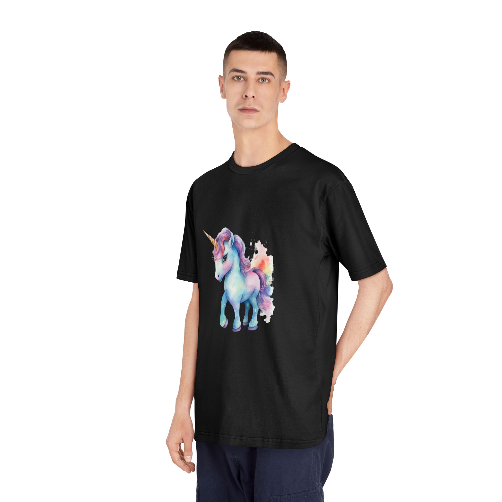 Unicorns 401 Unisex Classic Crewneck T Shirt - Image 8