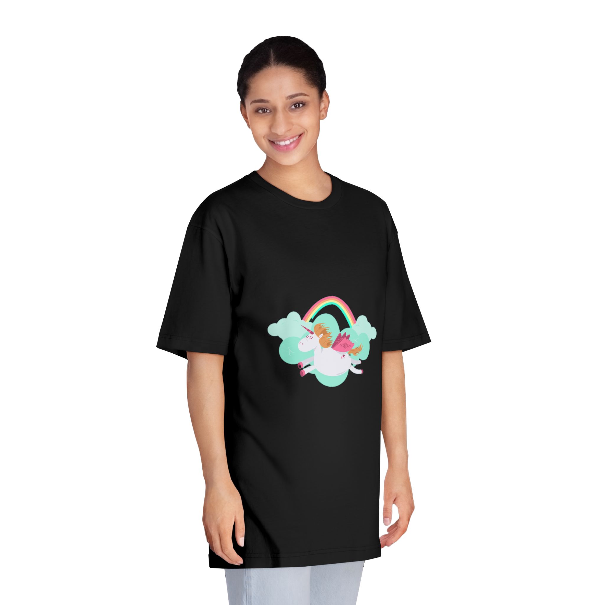 Unicorn V48 Unisex Classic Crewneck T Shirt - Image 7
