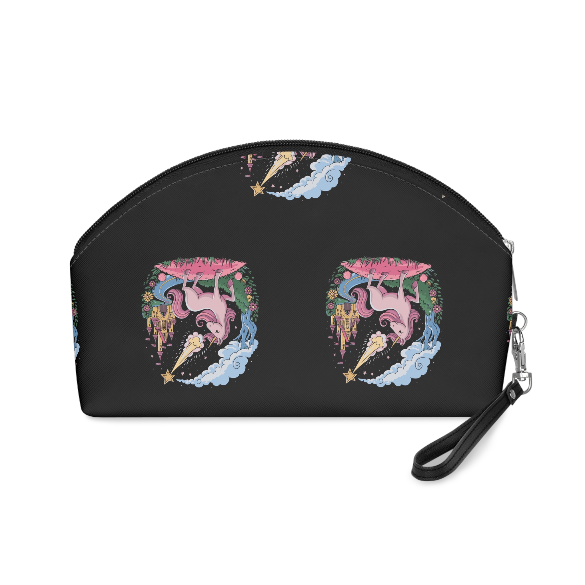 Unicorn With Star Its Head Is Drawn By Unicorn Makeup Bag - Image 2