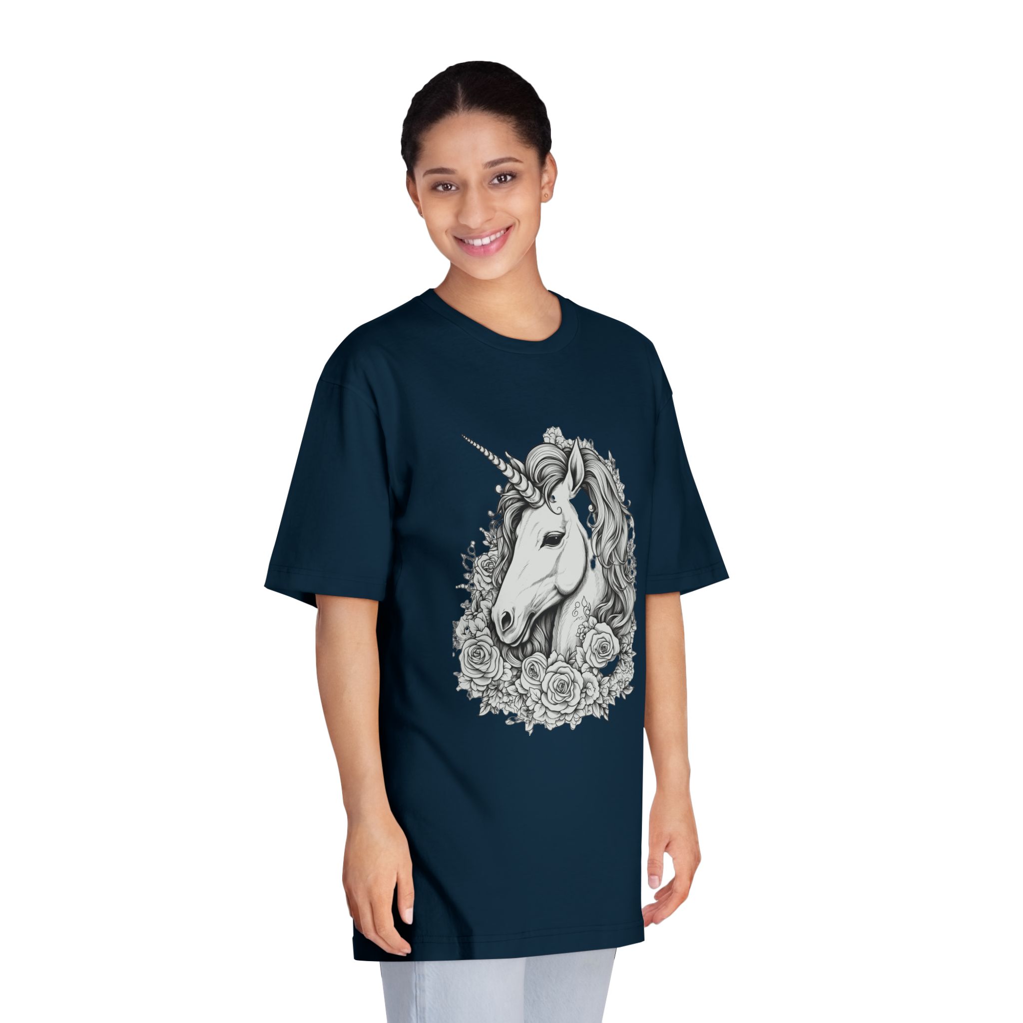 Unicorns 372 Unisex Classic Crewneck T Shirt - Image 19