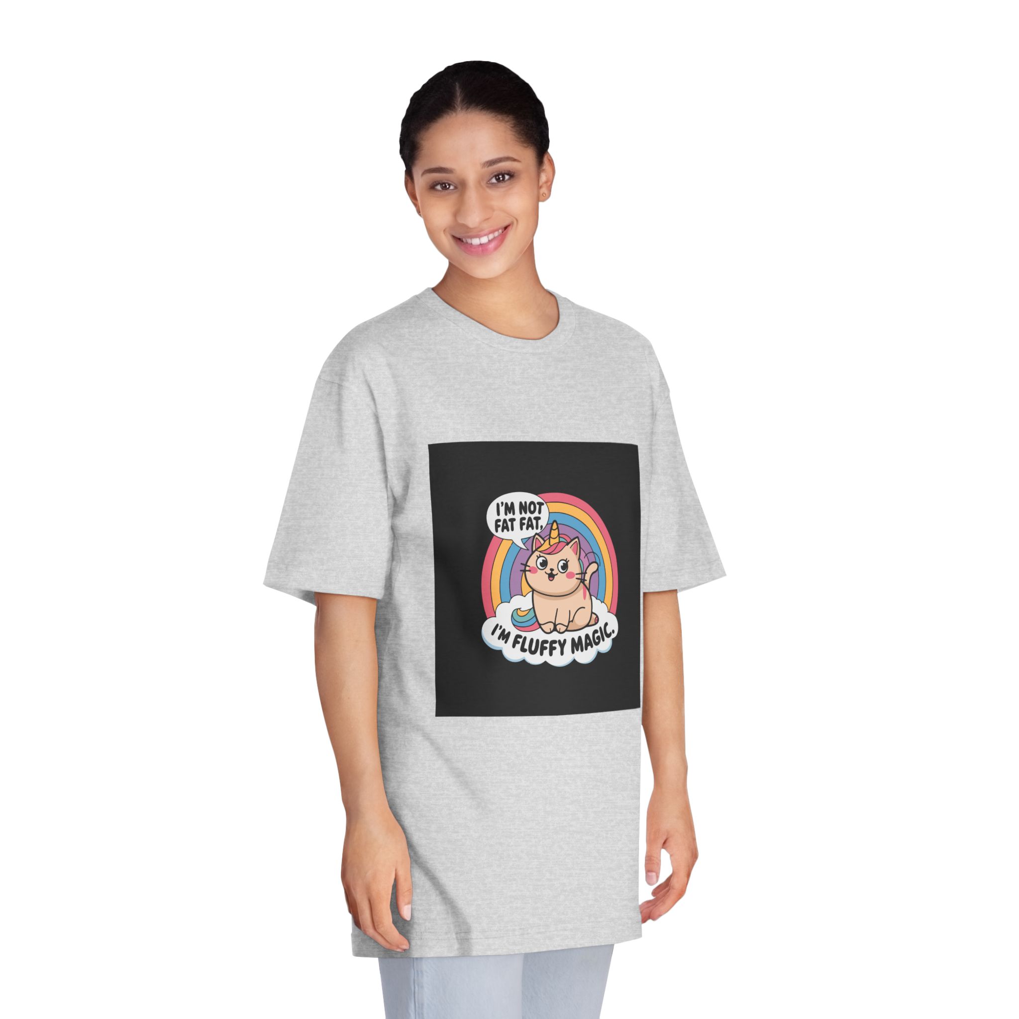 I'm Not Fat Unisex Classic Crewneck T Shirt - Image 15