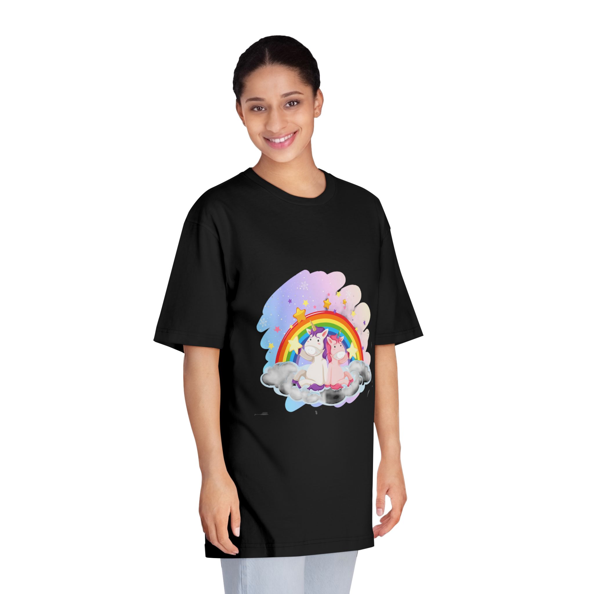 Unicorn V637 Unisex Classic Crewneck T Shirt - Image 7