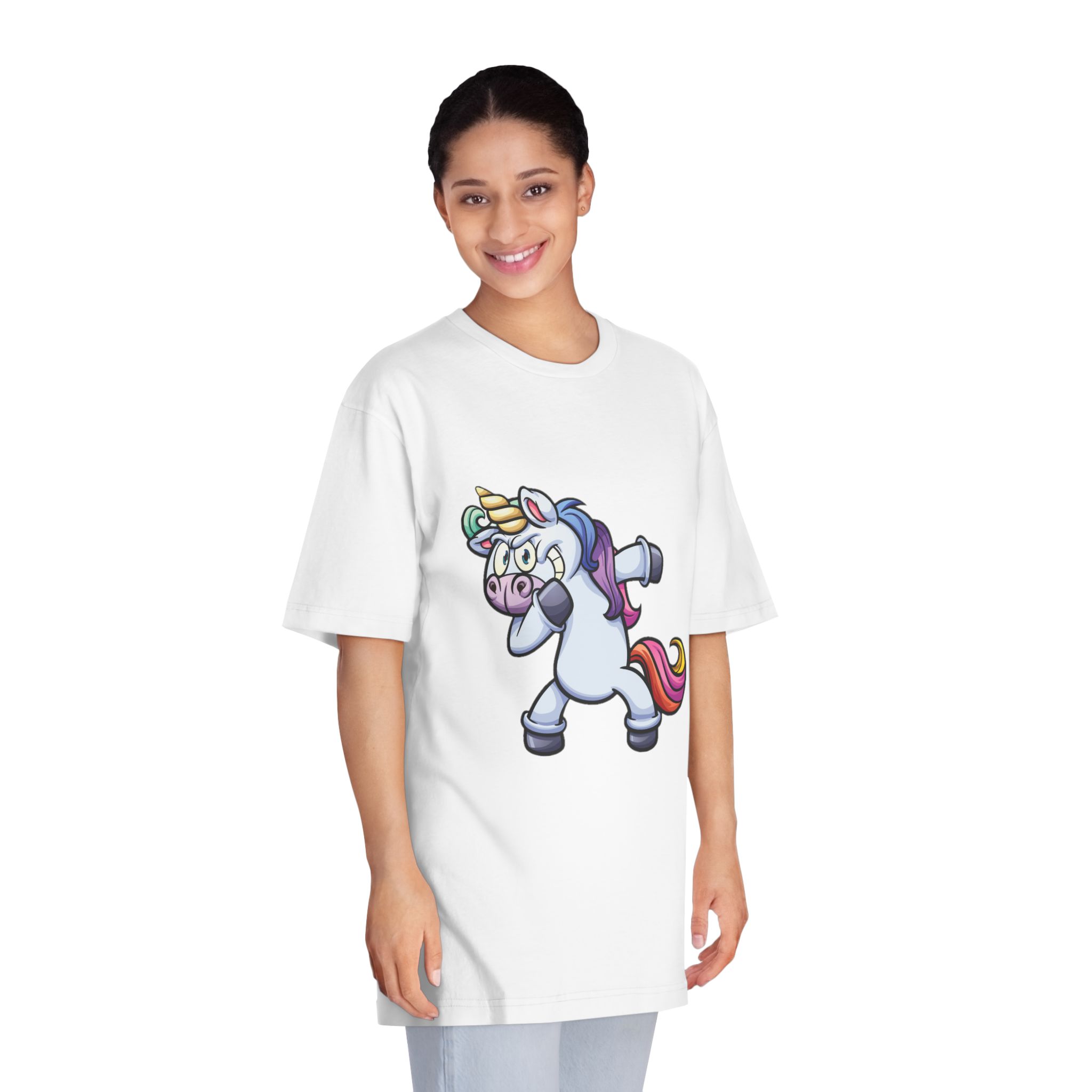 Unicorn V942 Unisex Classic Crewneck T Shirt - Image 3