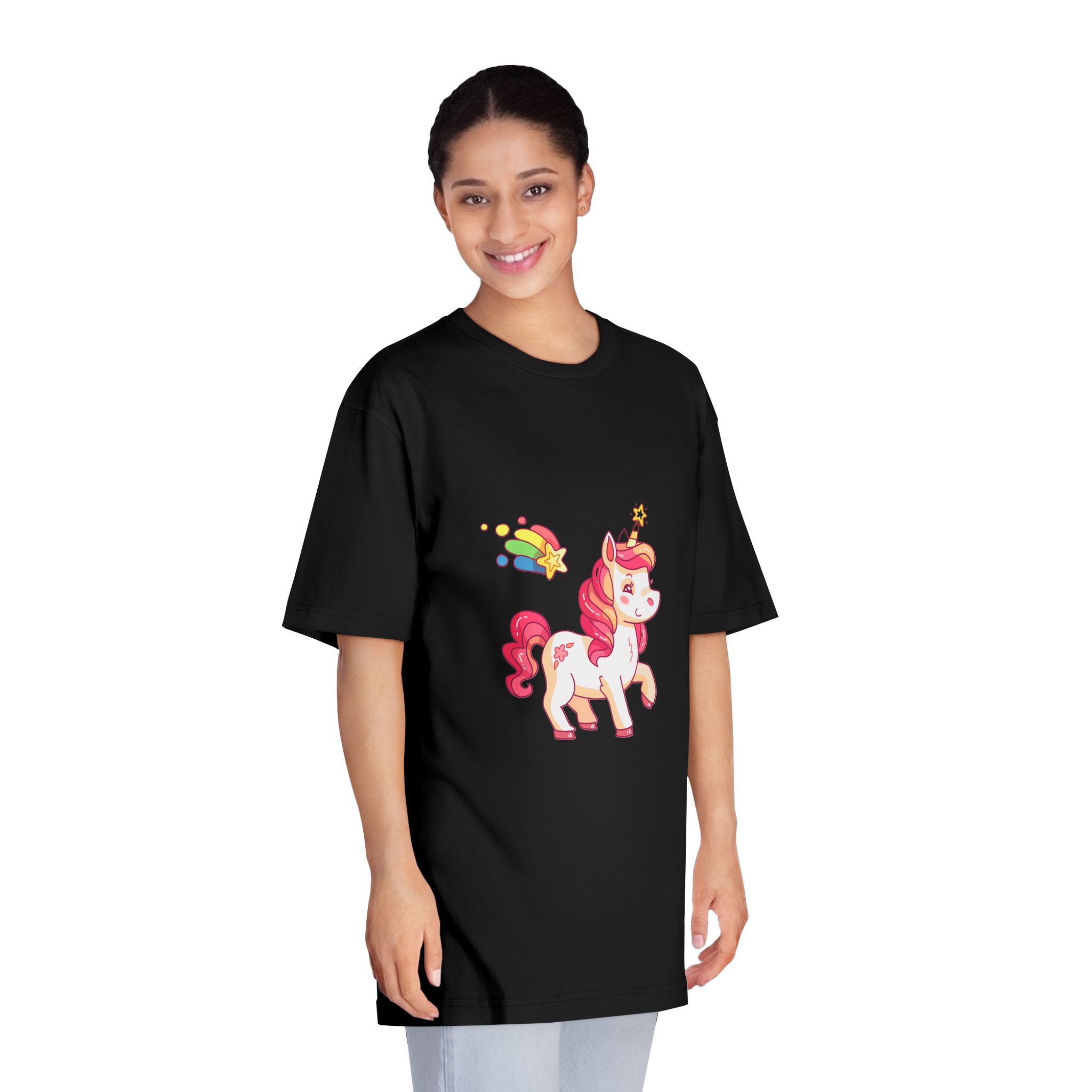 Unicorns 129 Unisex Classic Crewneck T Shirt - Image 7