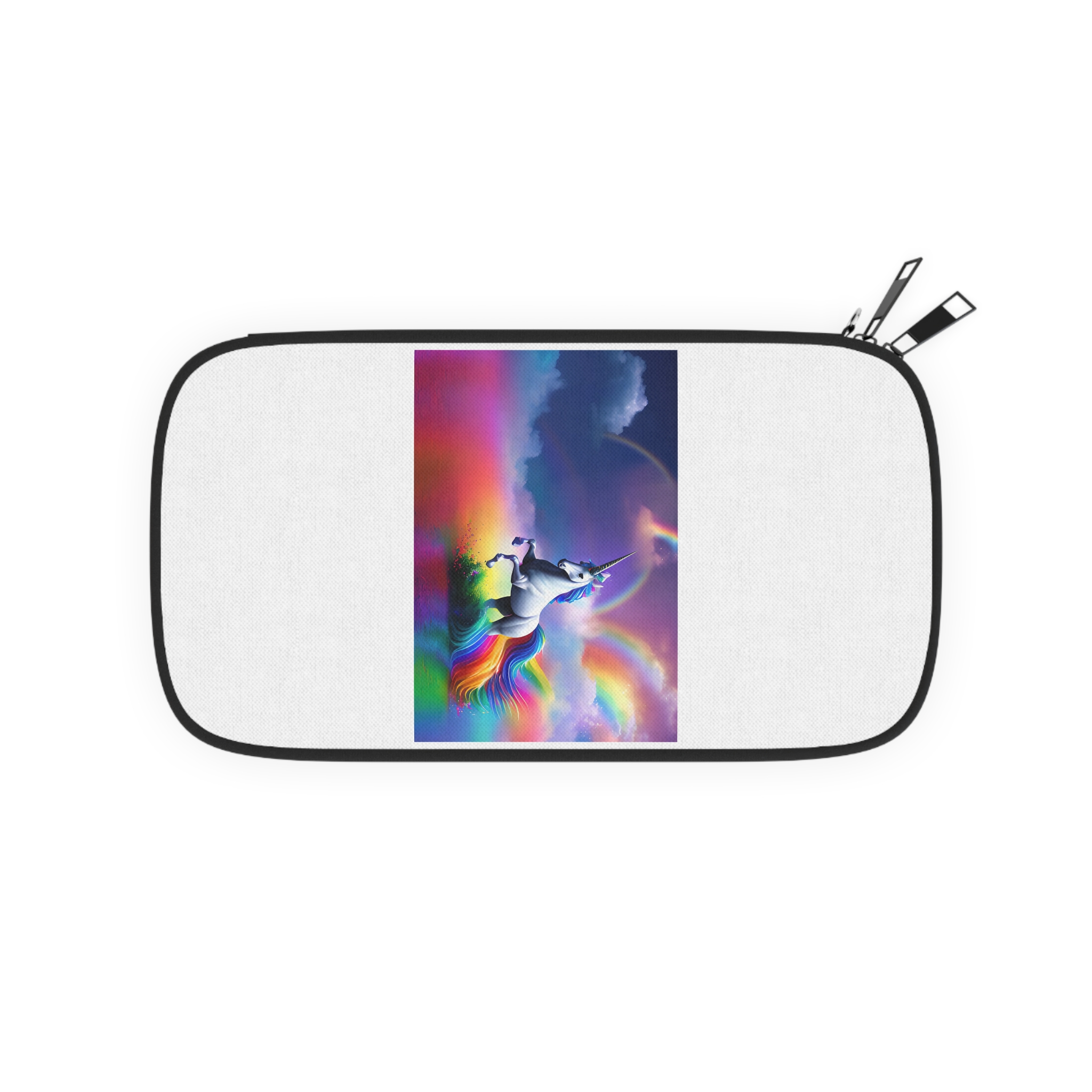 Beautiful Butterfly Unicorn Watercolors Passport Wallet