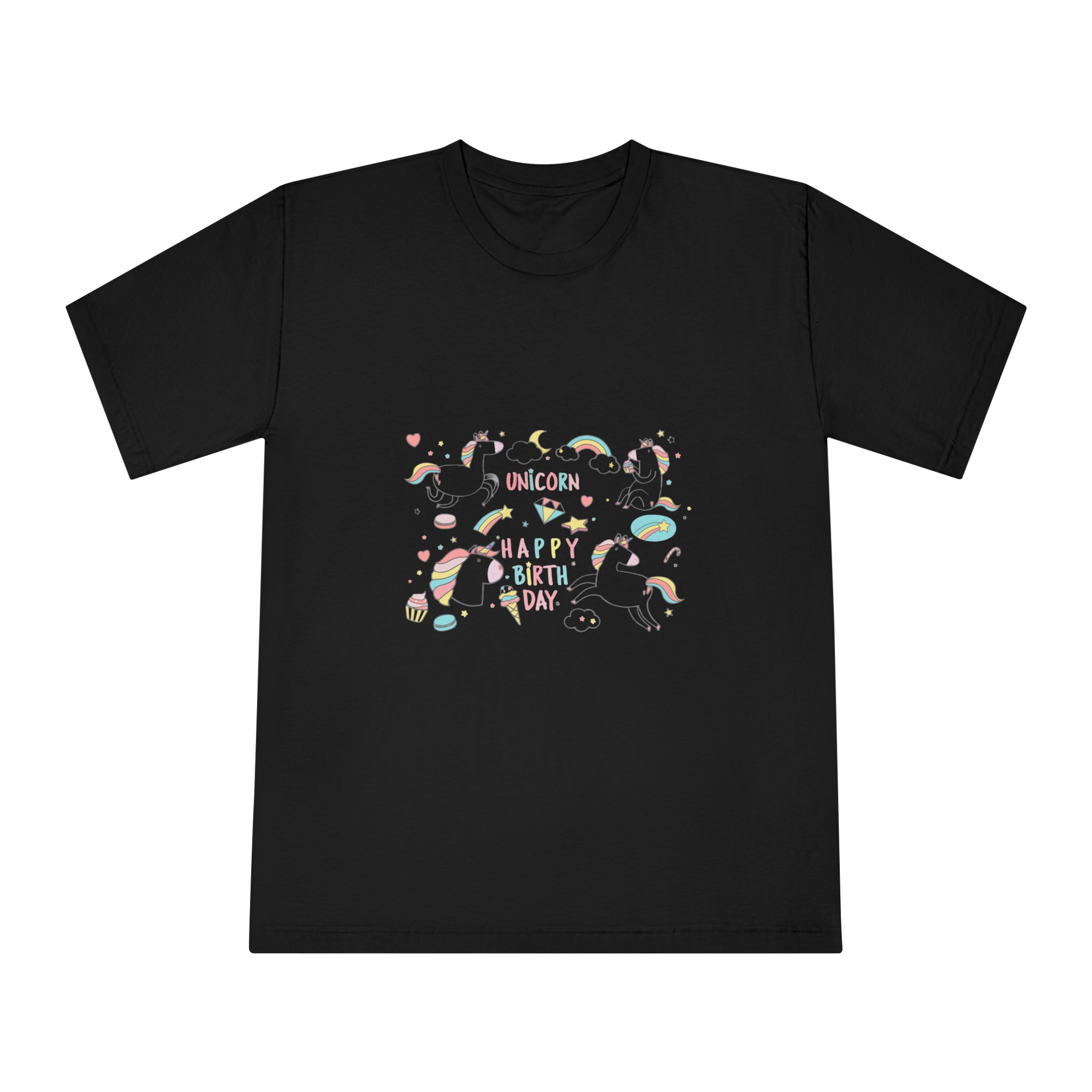Unicorn V9 Unisex Classic Crewneck T Shirt - Image 5