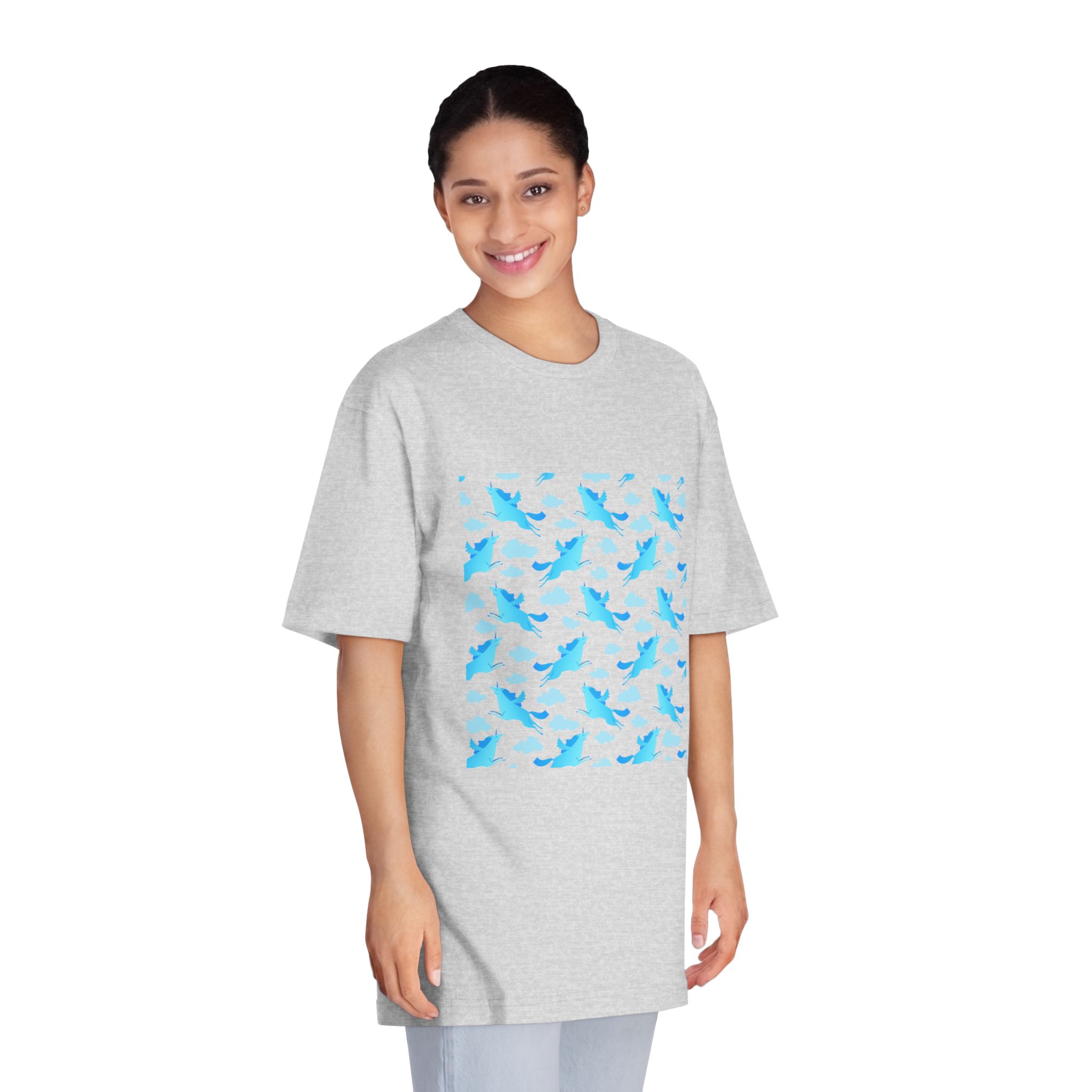 Unicorn V511 Unisex Classic Crewneck T Shirt - Image 15