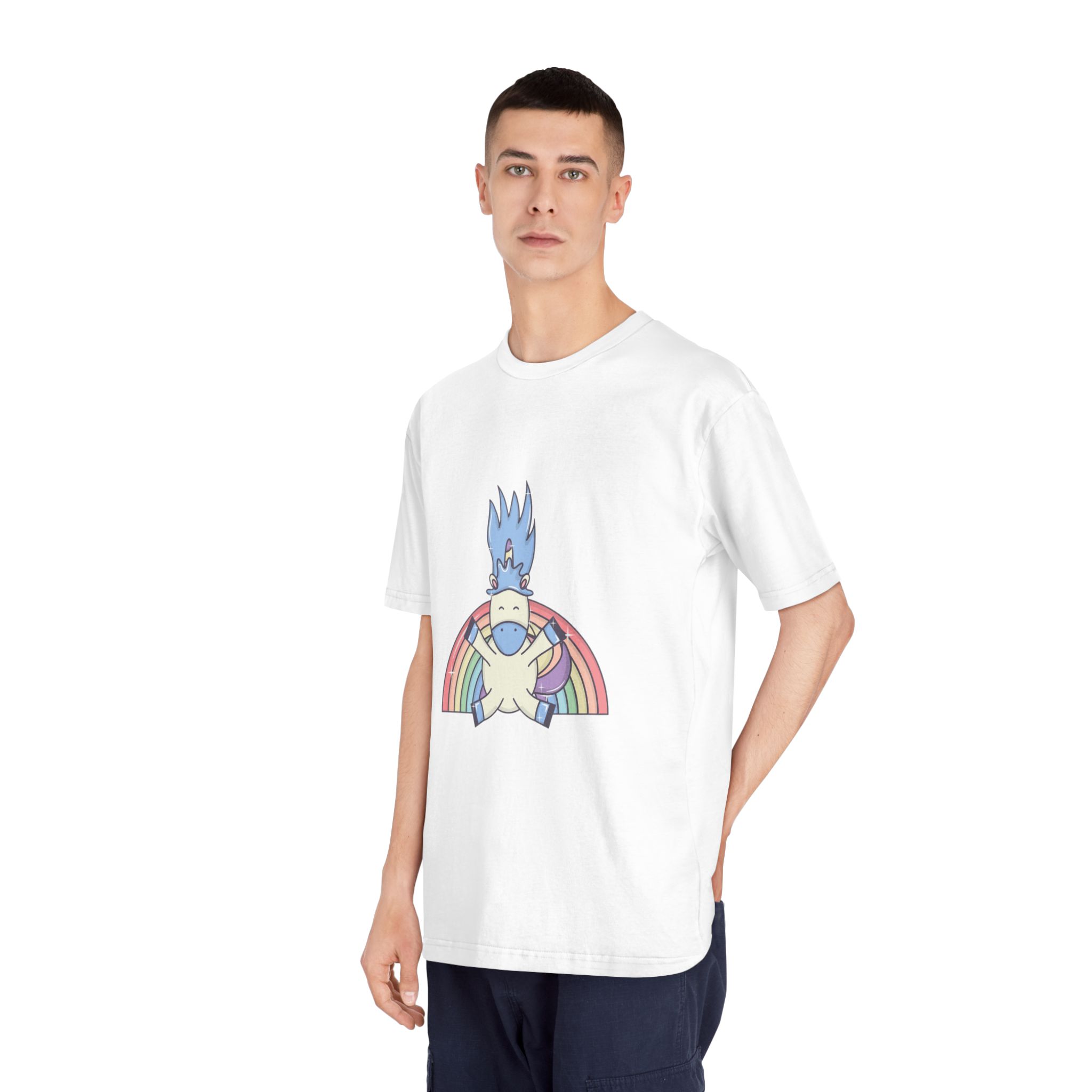 Unicorns 103 Unisex Classic Crewneck T Shirt - Image 4