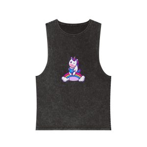 Unicorn V521 Unisex Stonewash Tank Top