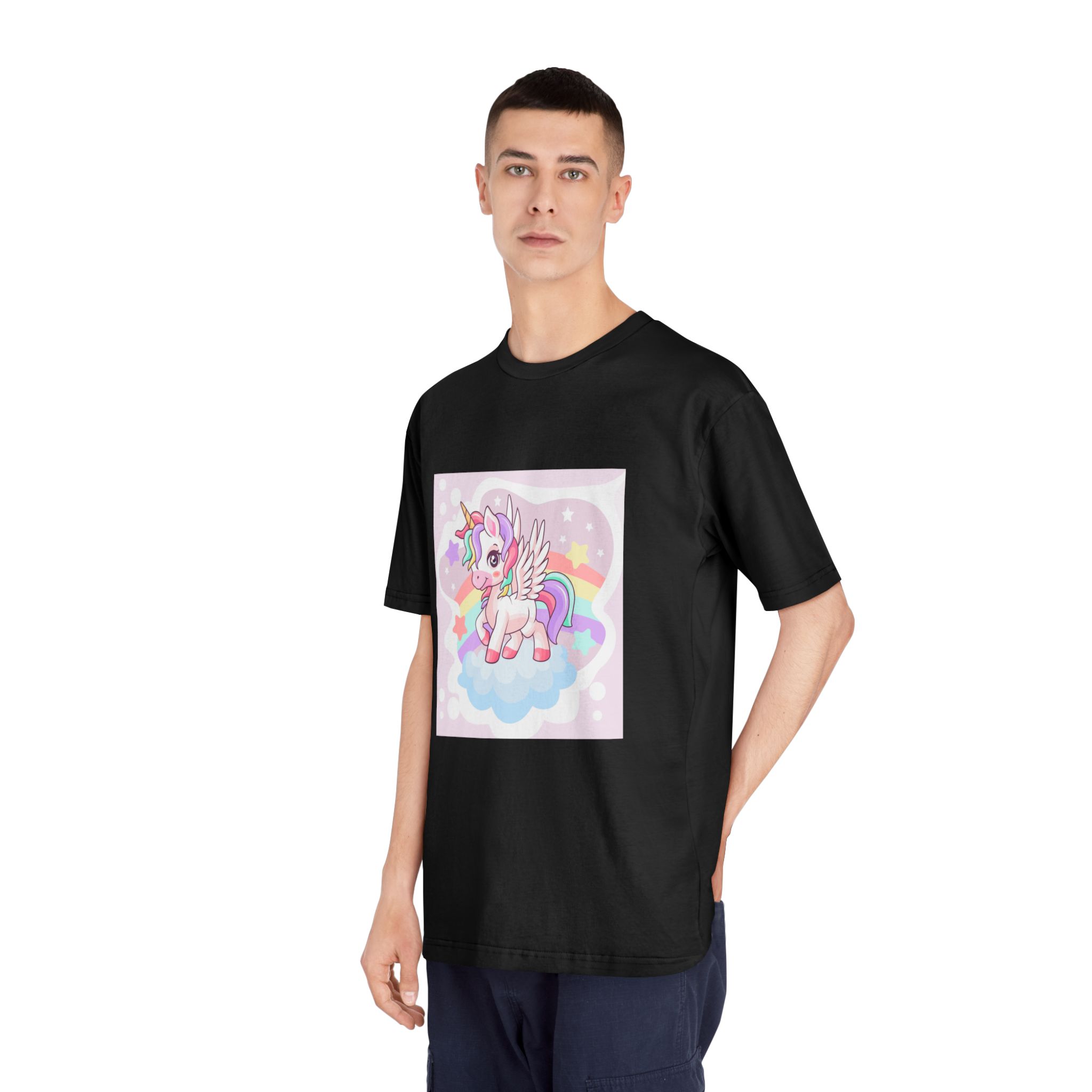 Unicorn V723 Unisex Classic Crewneck T Shirt - Image 8